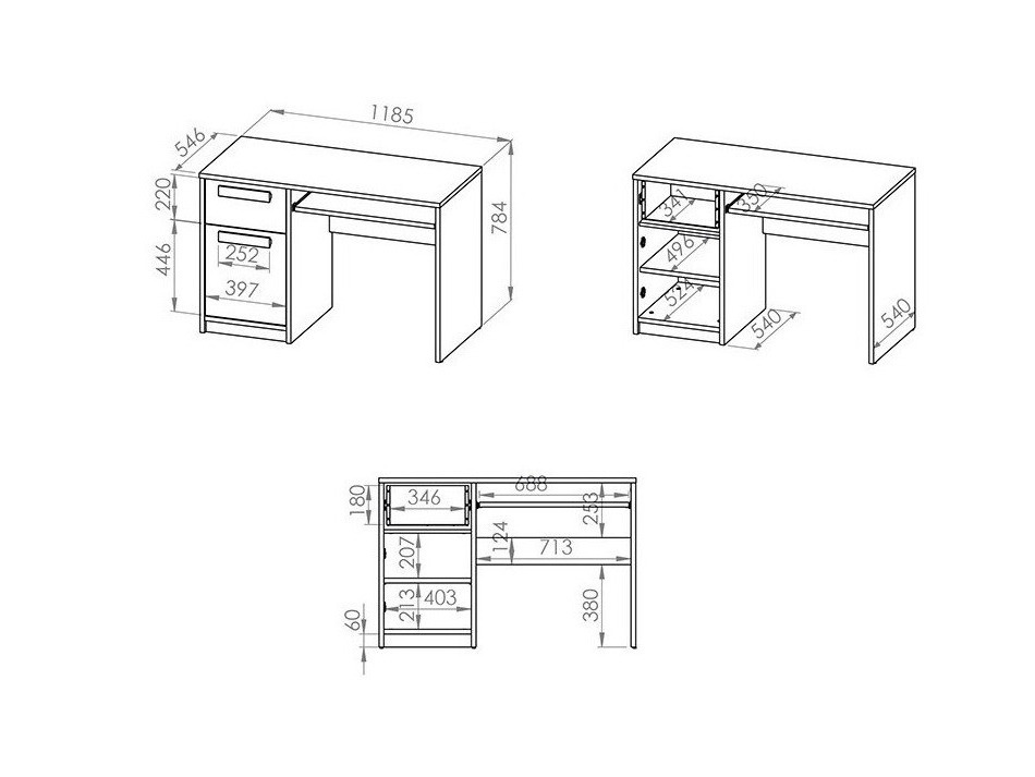 Birou Tivruve 110