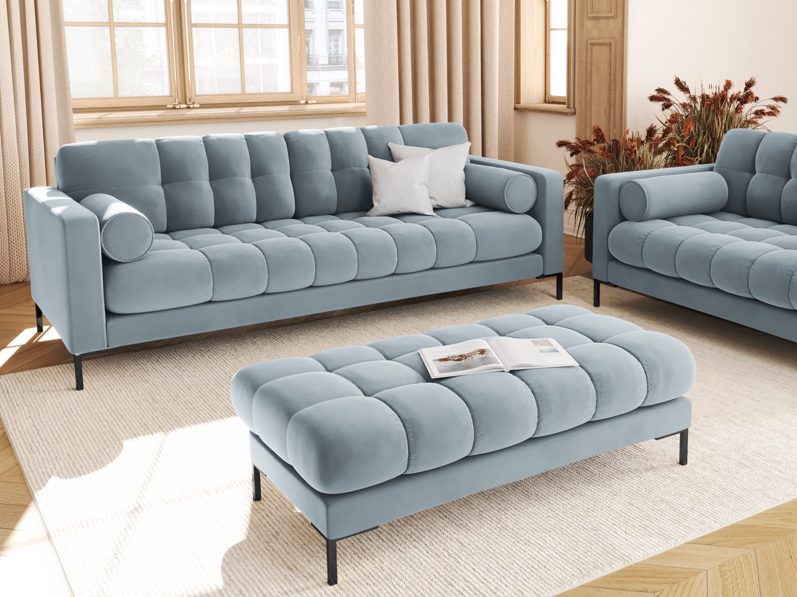 Canapea Calelbe 109 (Bluvel 06)