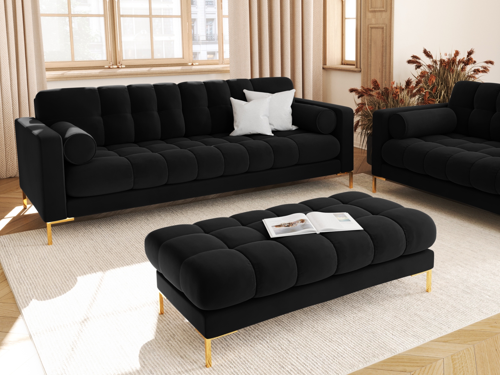 Canapea Calelbe 109 (Bluvel 19)