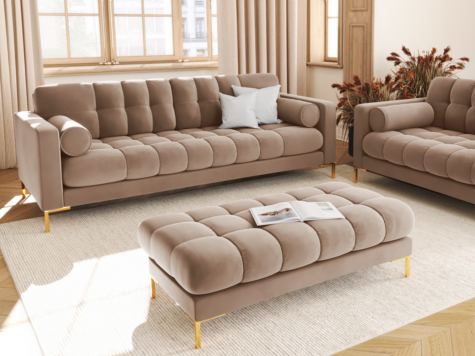 Canapea Calelbe 109 (Bluvel 28)