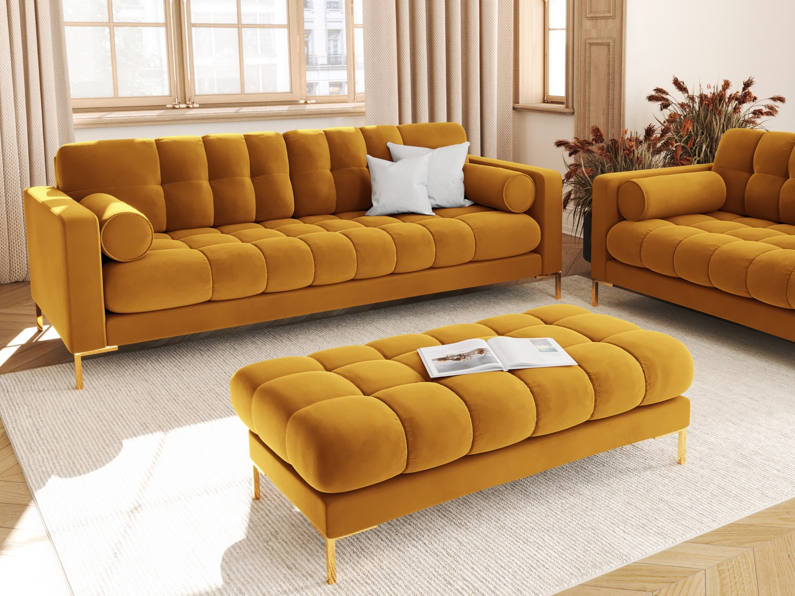 Canapea Calelbe 109 (Bluvel 68)