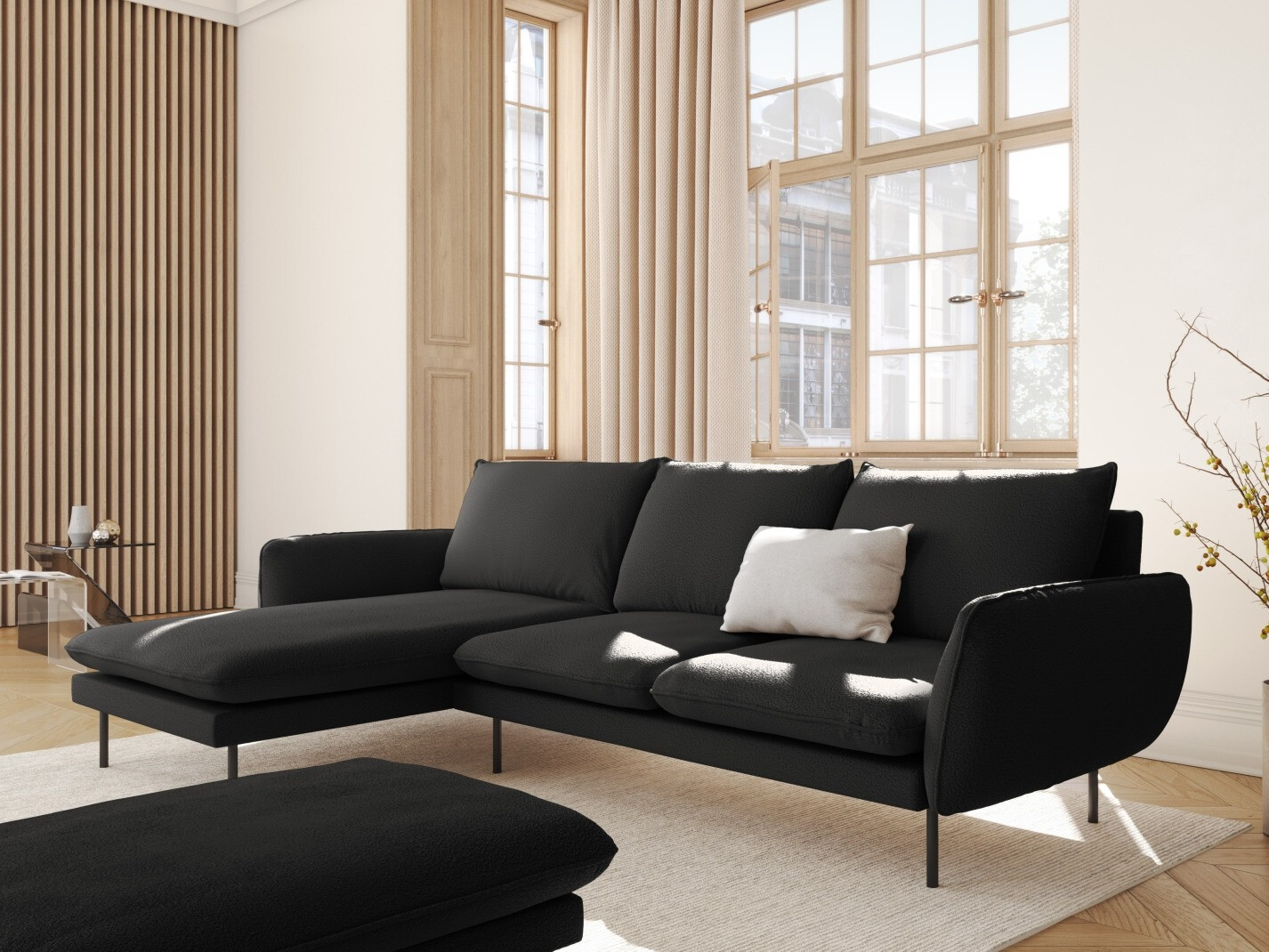 Colțar Ferlevi 131 (Ascot Black)