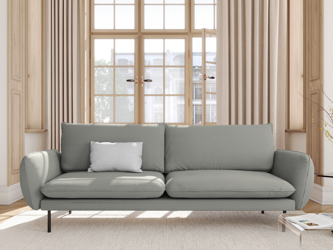 Canapea Ferlevi 115 (Ascot Taupe)