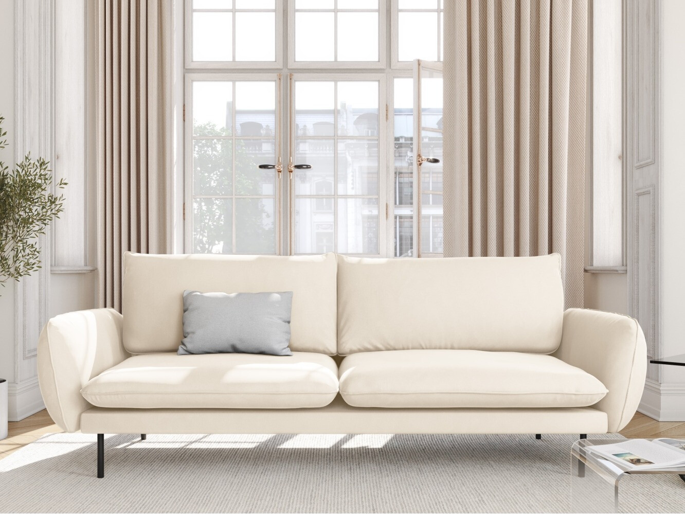 Canapea Ferlevi 115 (Bluvel 22)
