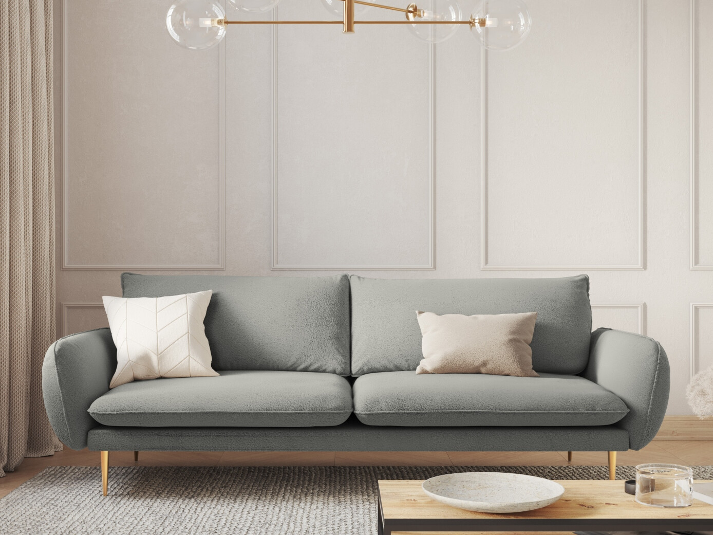 Canapea Ferlevi 133 (Ascot Taupe)