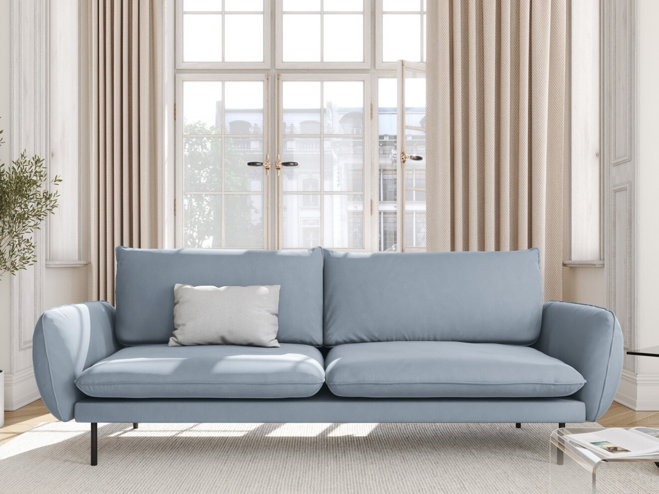 Canapea Ferlevi 133 (Bluvel 06)