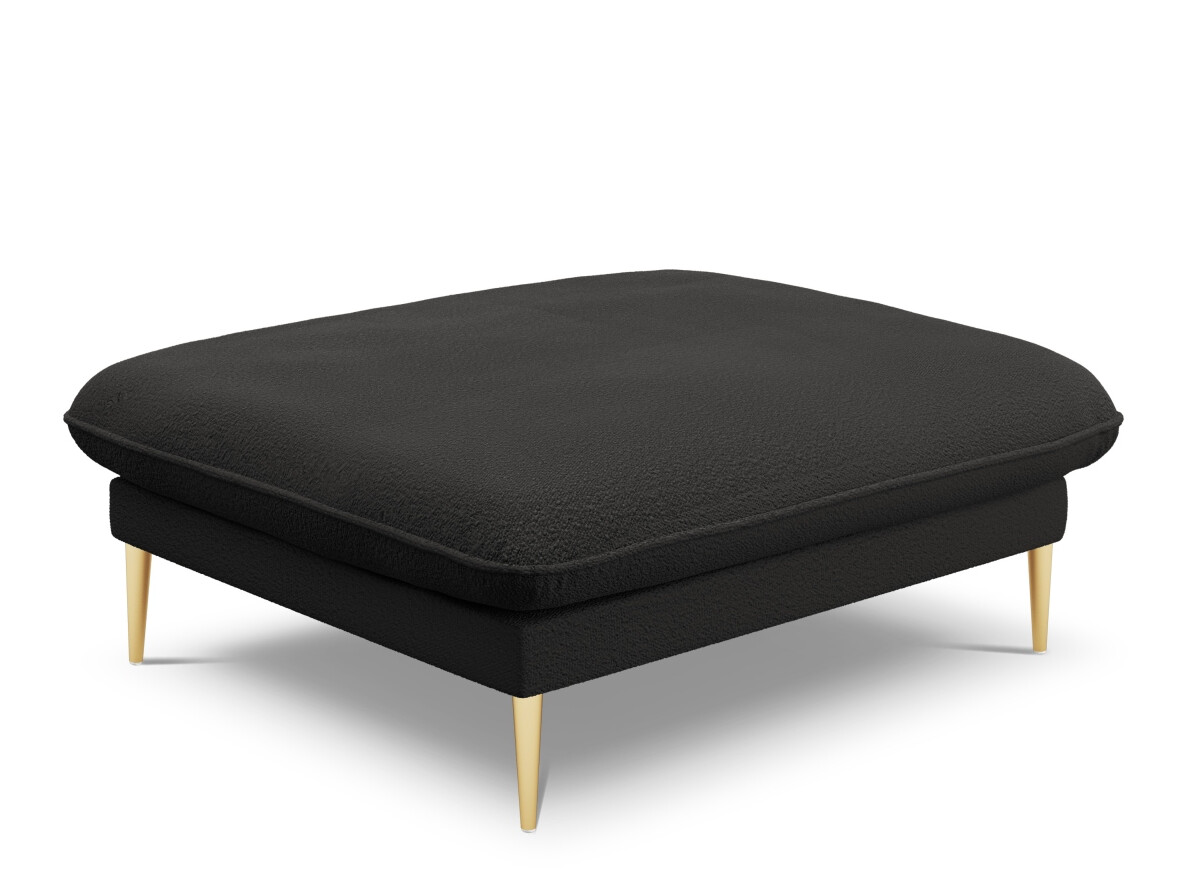 Taburet tapițat Ferlevi 114 (Ascot Black)