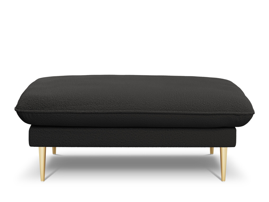 Taburet tapițat Ferlevi 132 (Ascot Black)