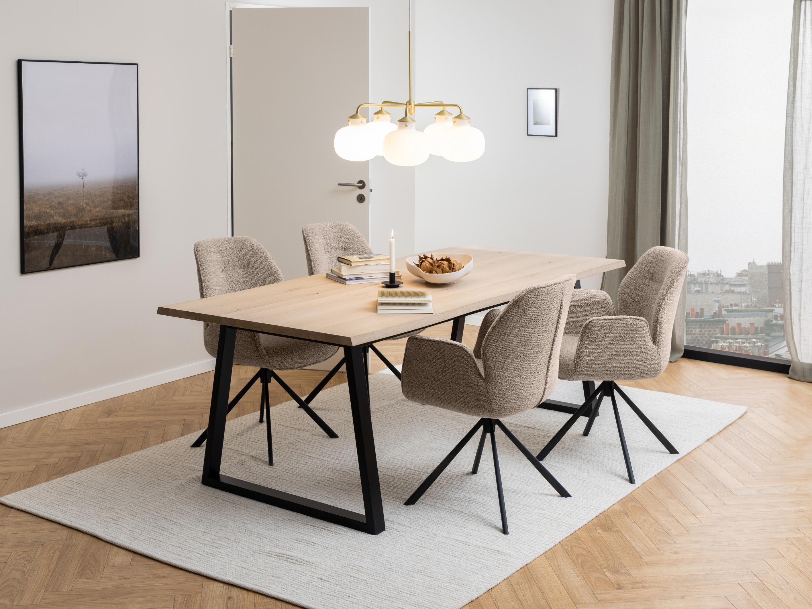 Scaun Norsica 696 (Bej + Negru)