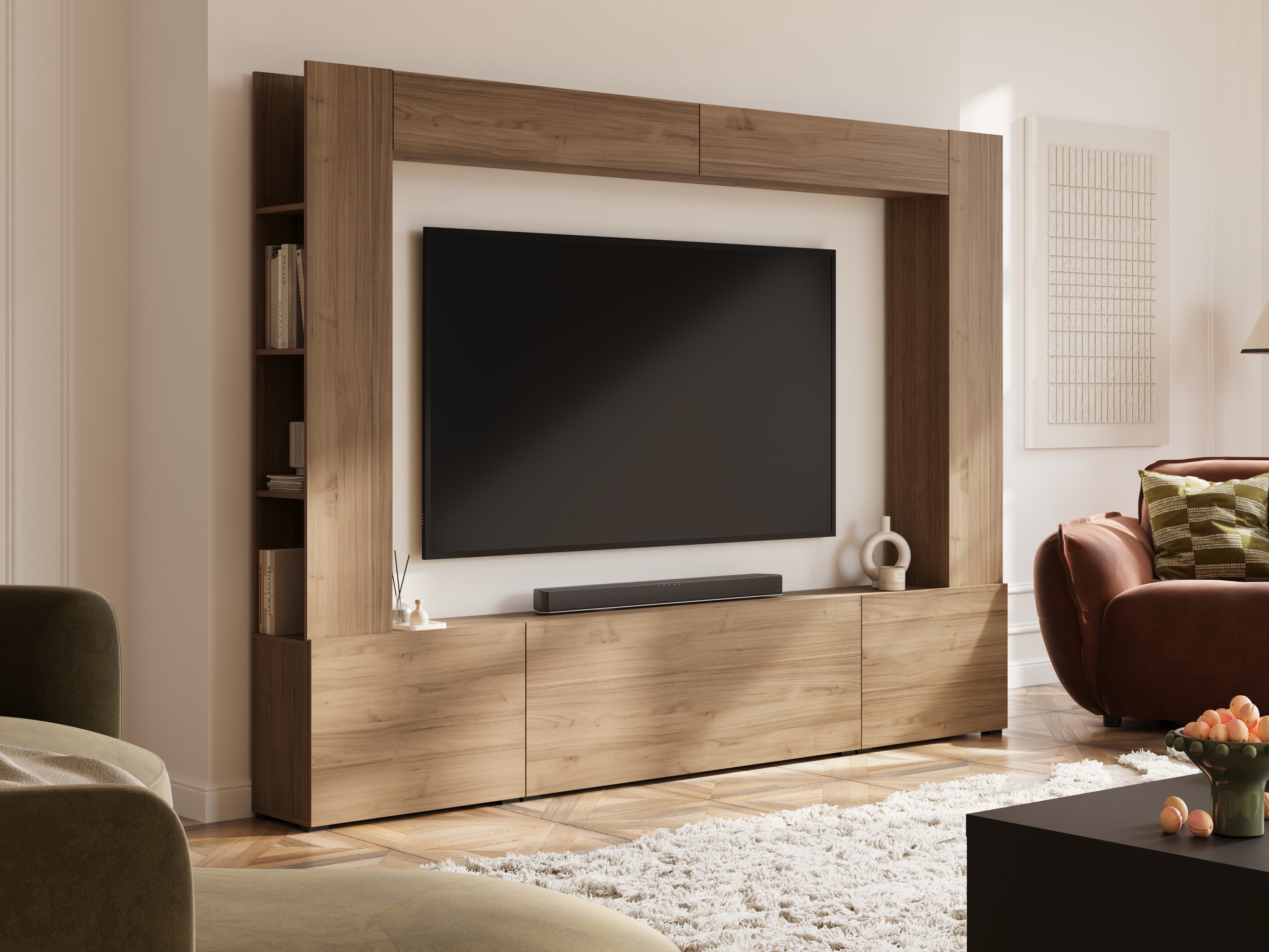 Set de living Austin 392 (Nuc)