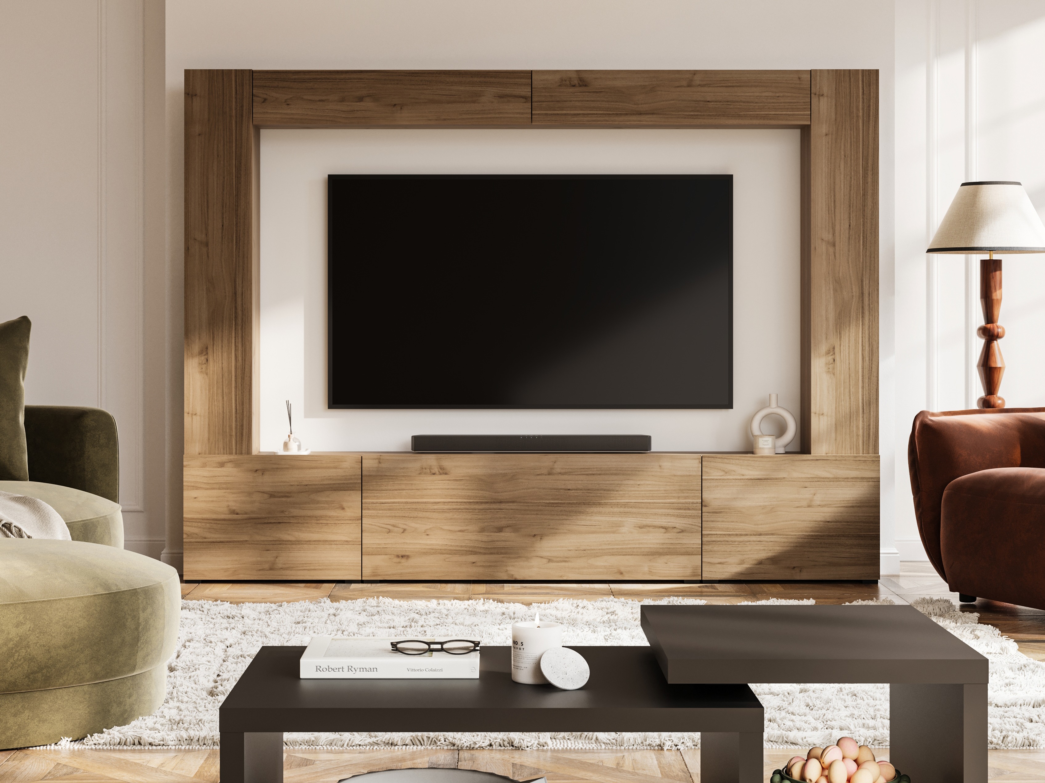 Set de living Austin 392 (Nuc)