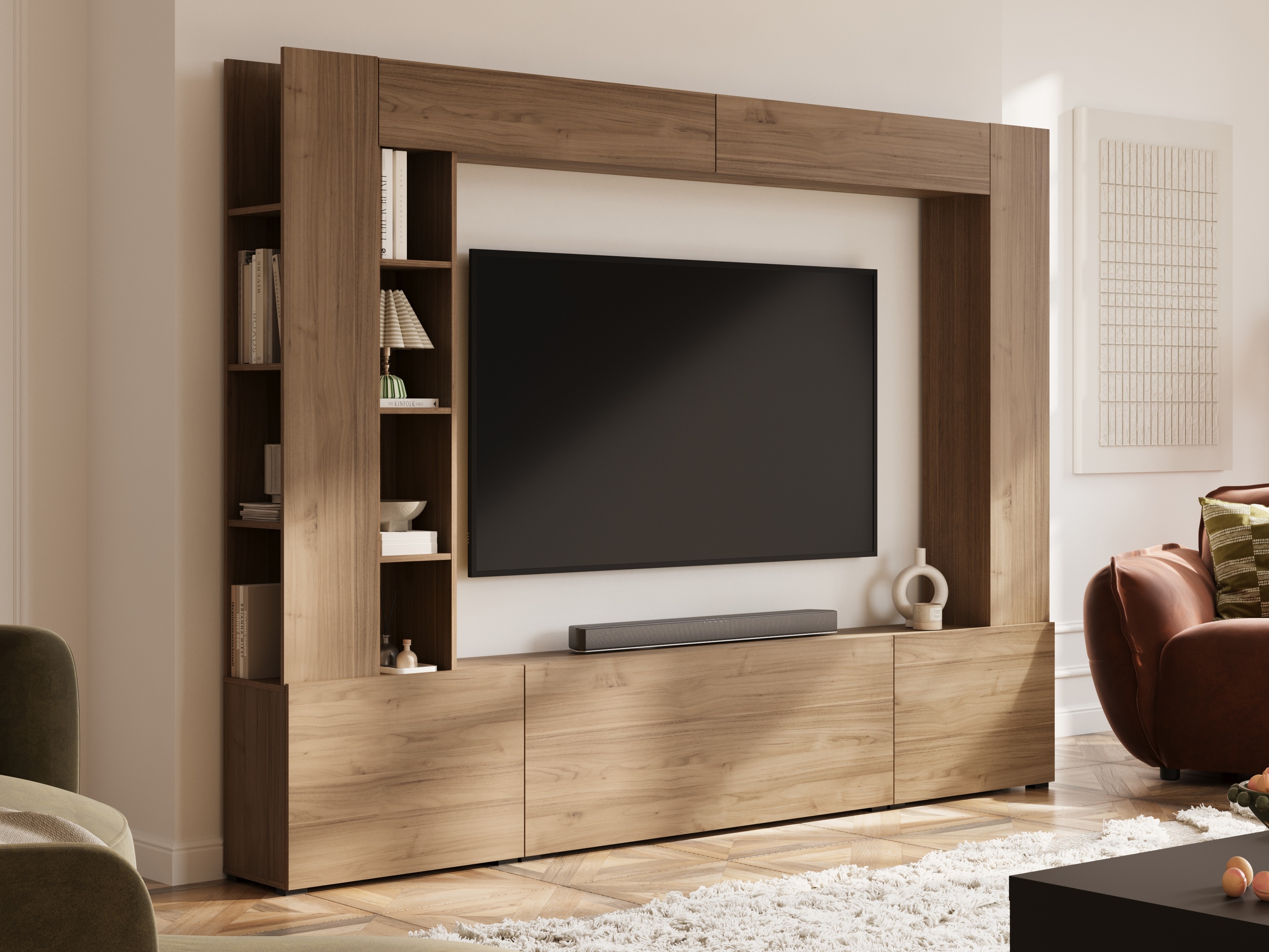 Set de living Austin 392 (Nuc)