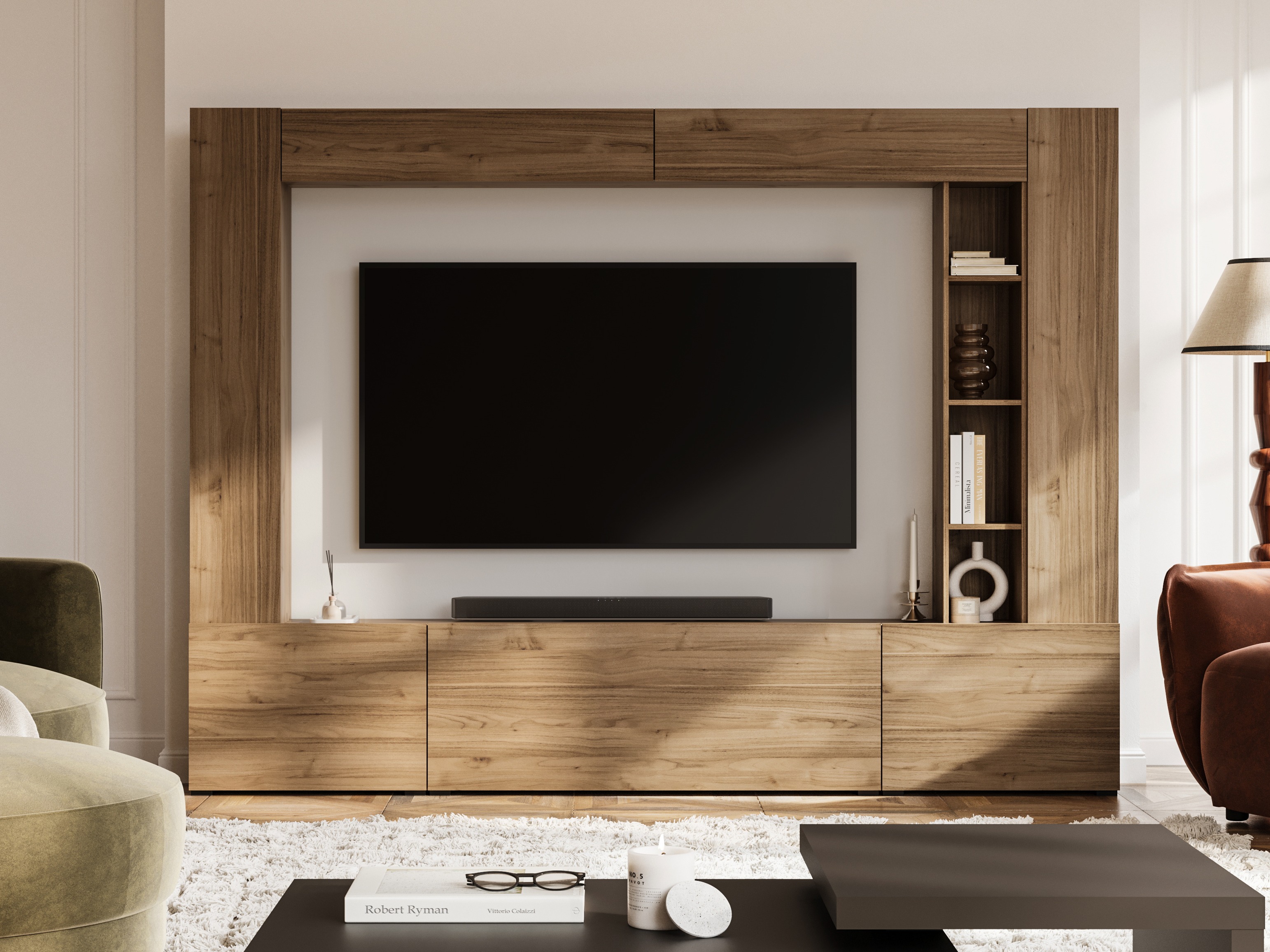 Set de living Austin 392 (Nuc)