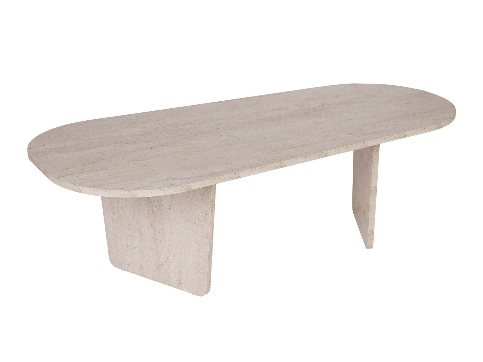 Măsuță de cafea Novato 135 (Deschis Travertine)