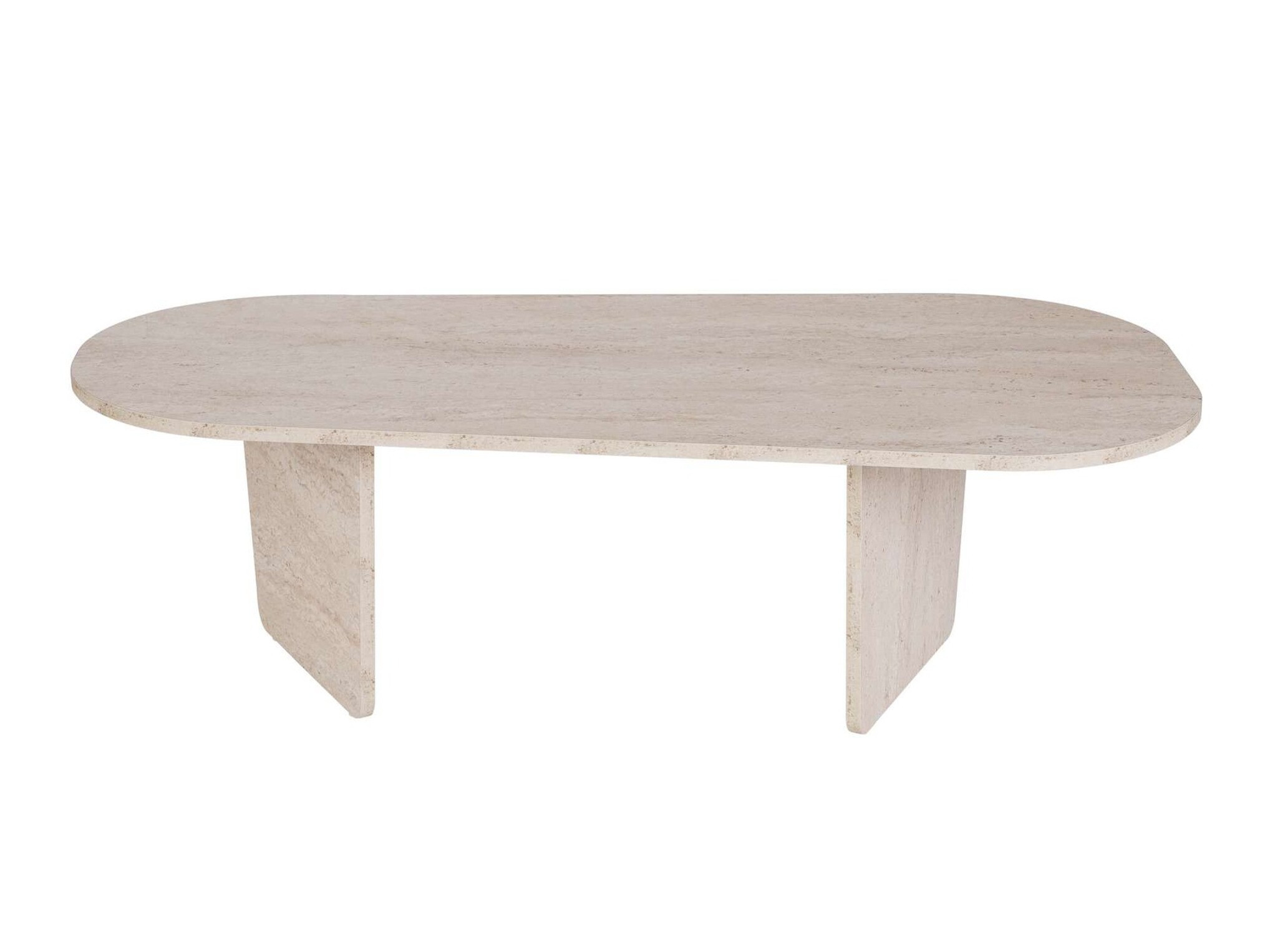 Măsuță de cafea Novato 135 (Deschis Travertine)