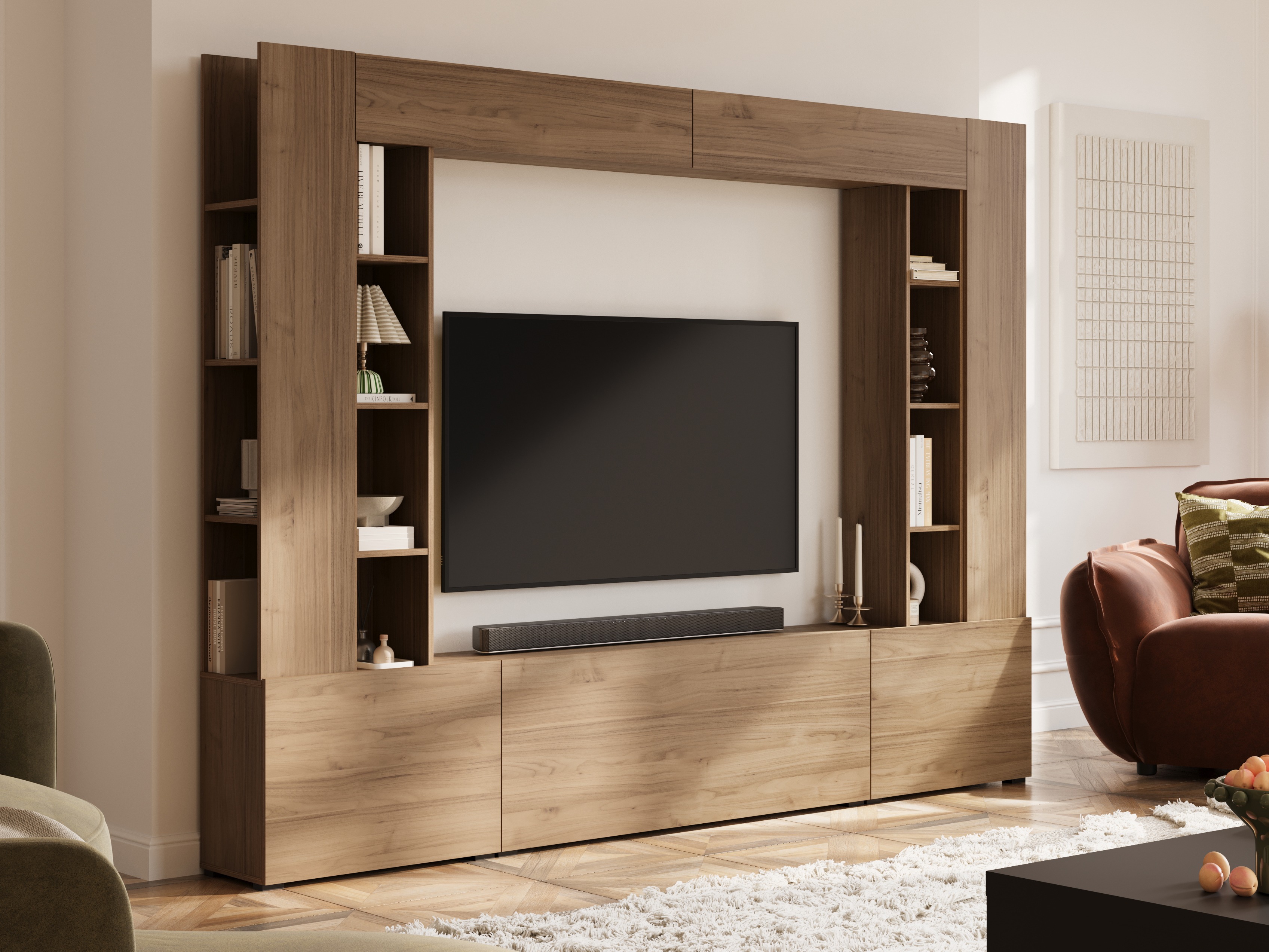 Set de living Austin 392 (Nuc)