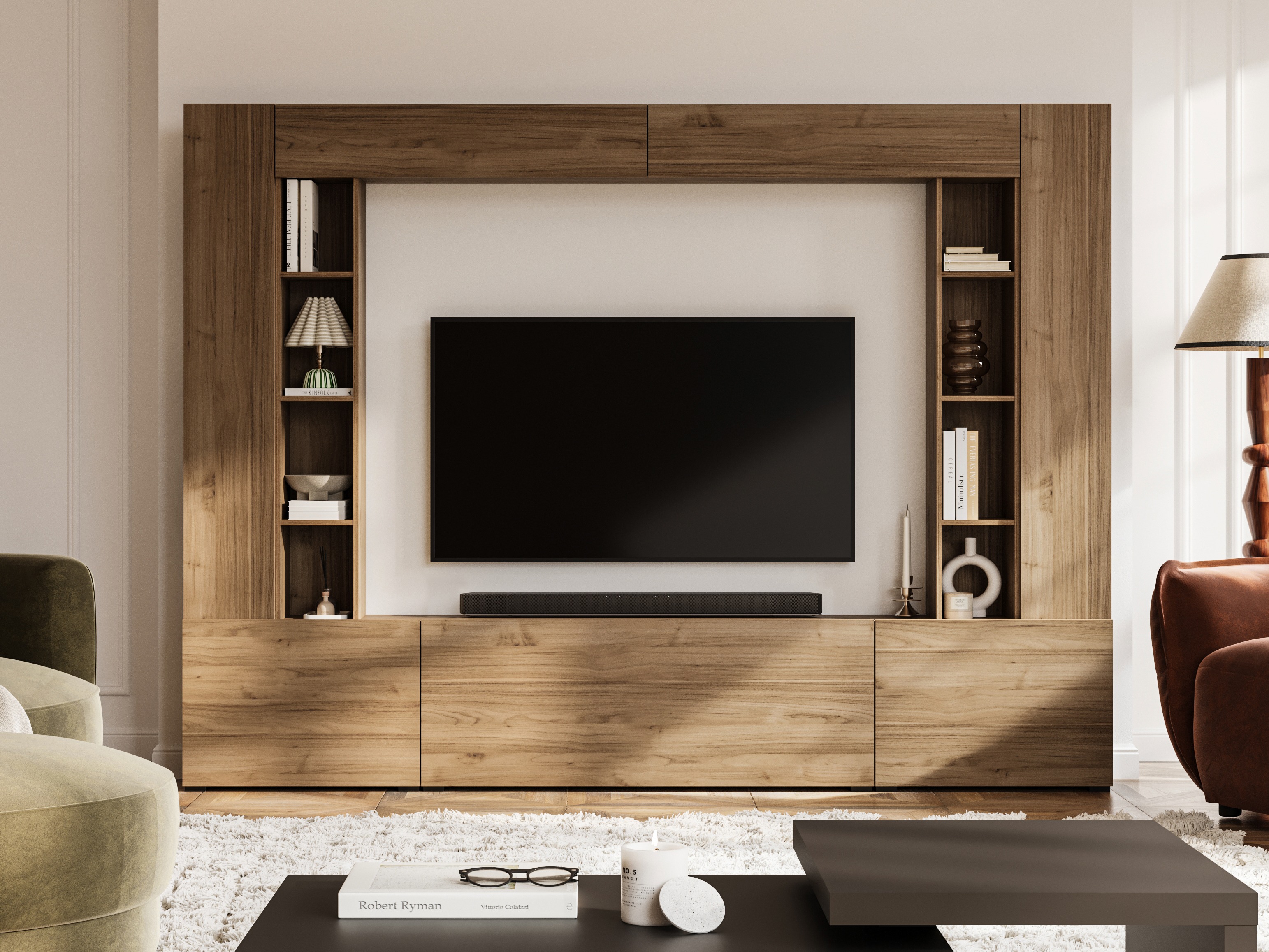 Set de living Austin 392 (Nuc)