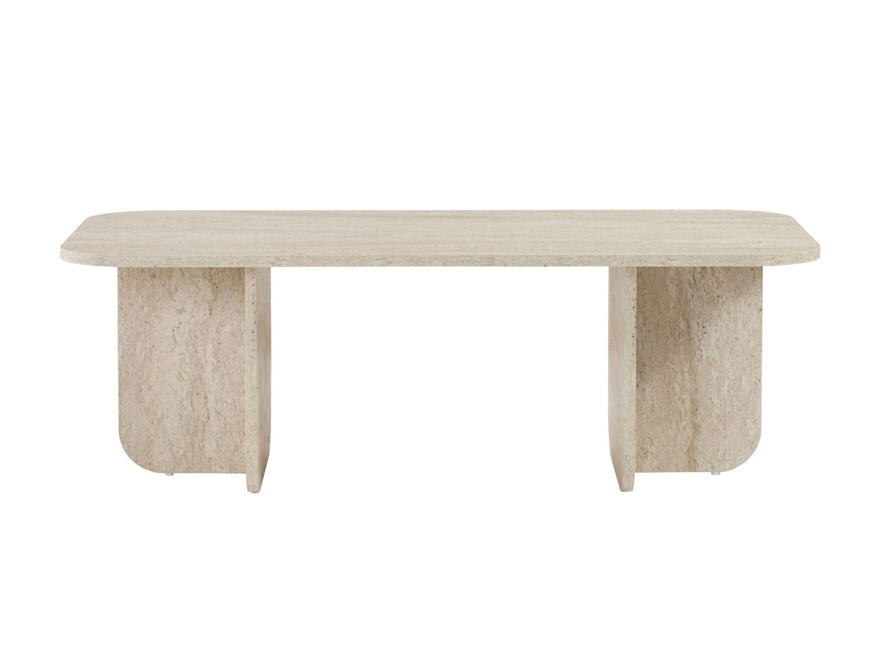 Măsuță de cafea Novato 164 (Deschis Travertine)