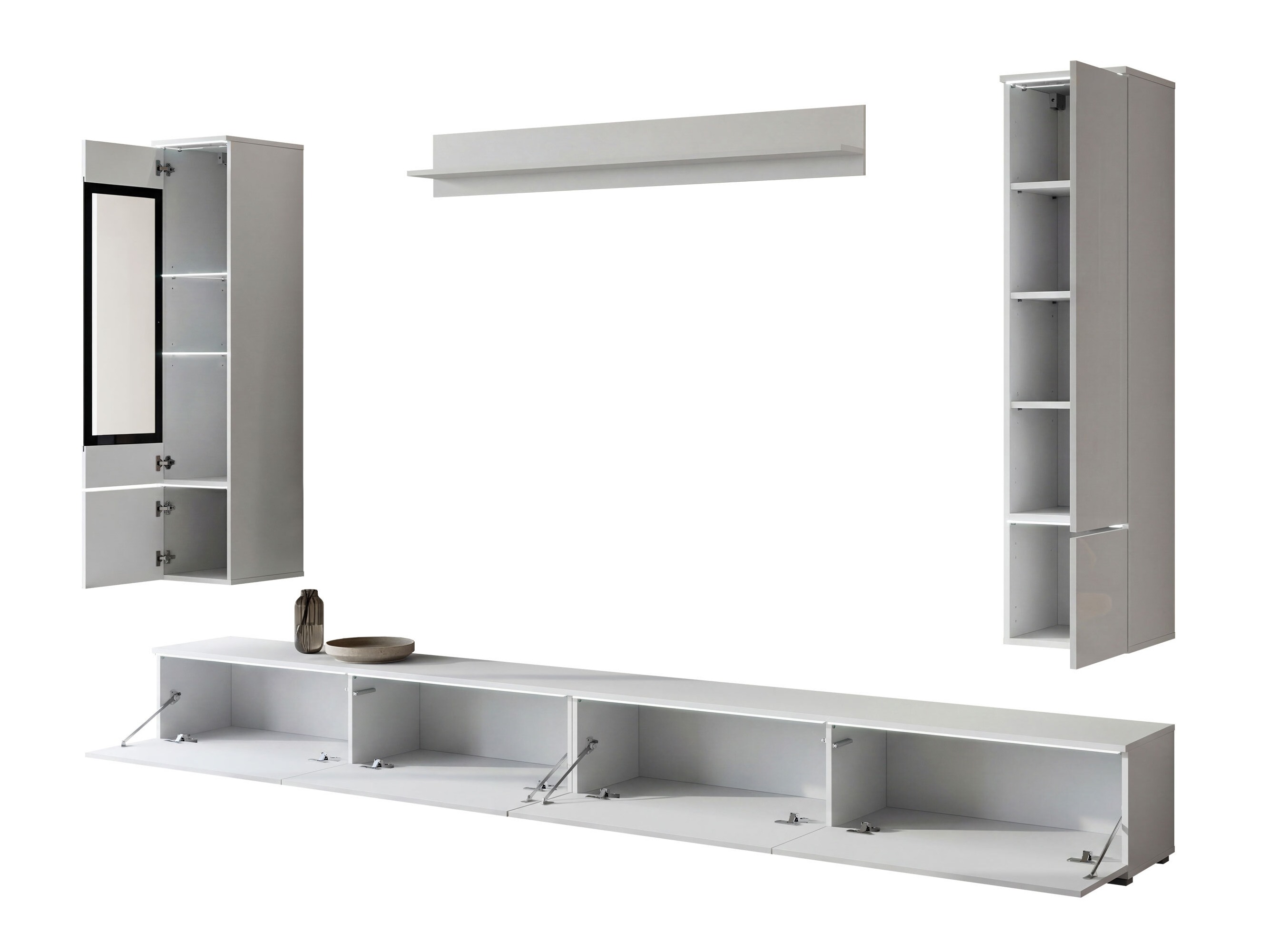 Set de living Mirfivo 110 (Negru)