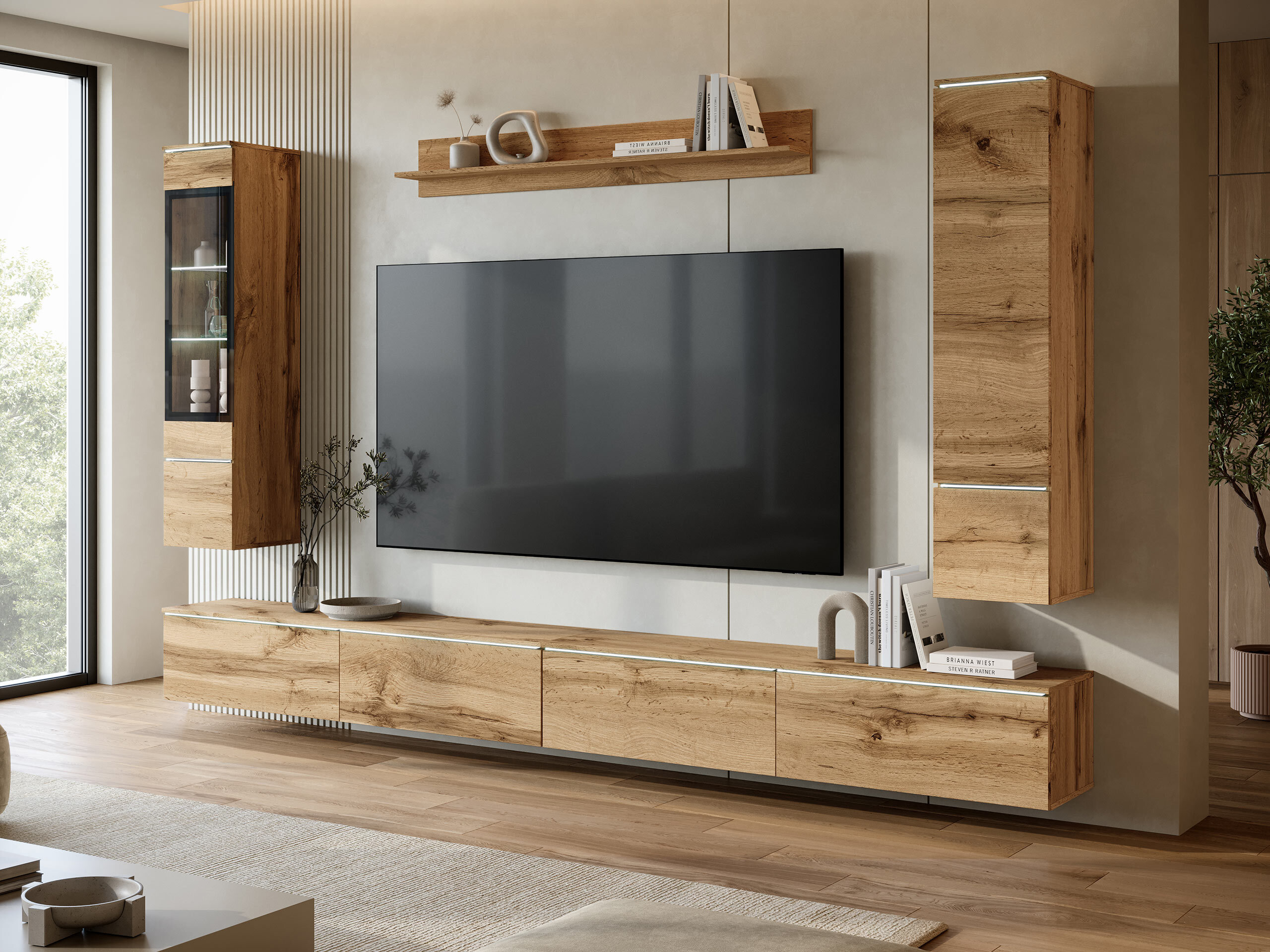 Set de living Mirfivo 110 (Stejar Wotan)
