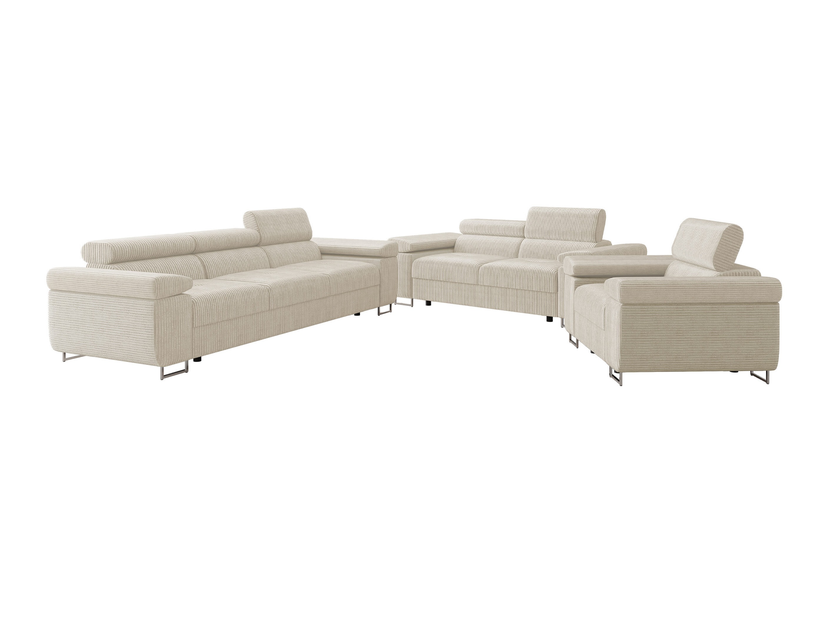 Set mobilier tapițat Comfivo Vinetum (Poso 100)