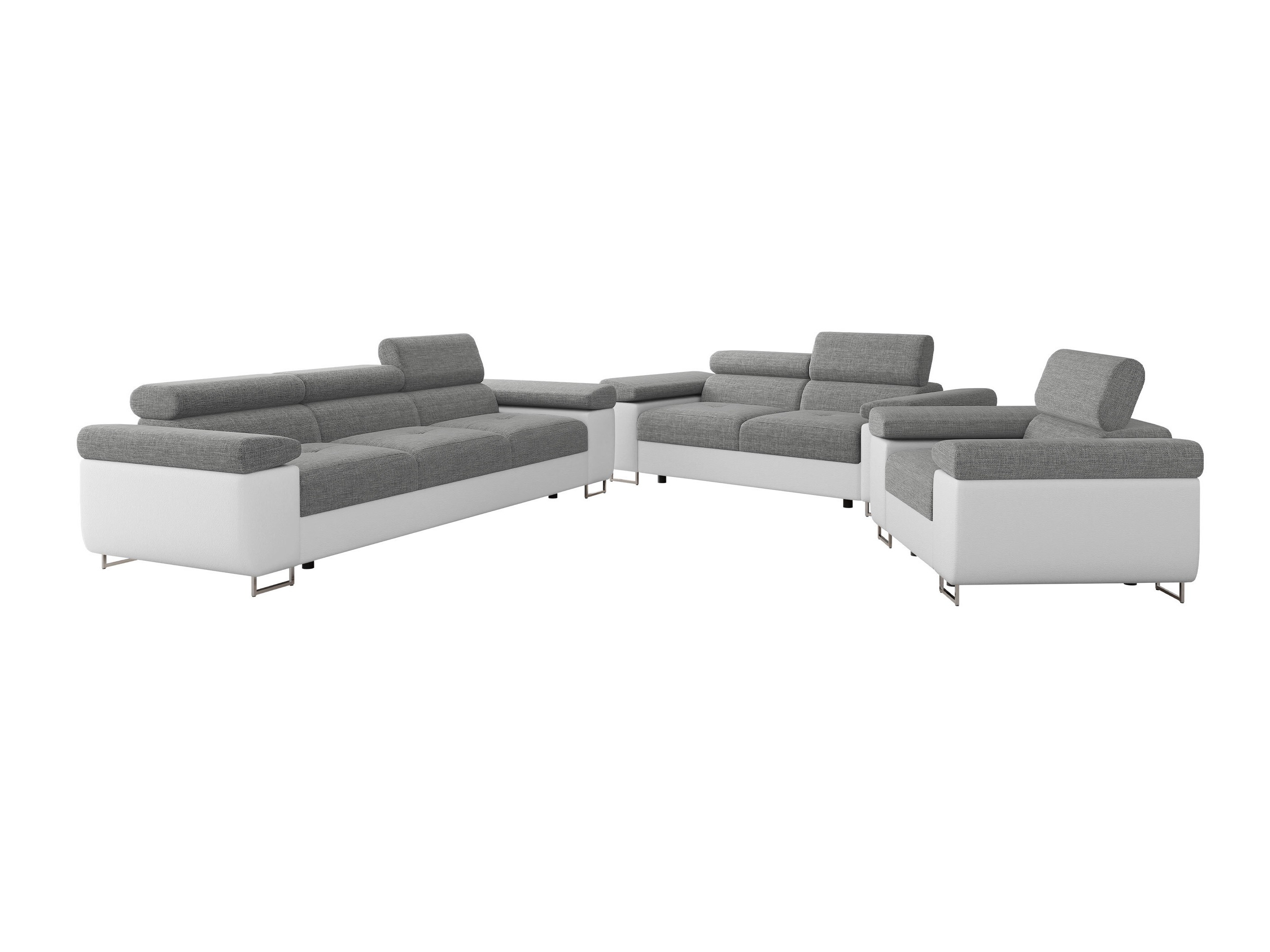 Set mobilier tapițat Comfivo Vinetum (Soft 017 + Lux 05)