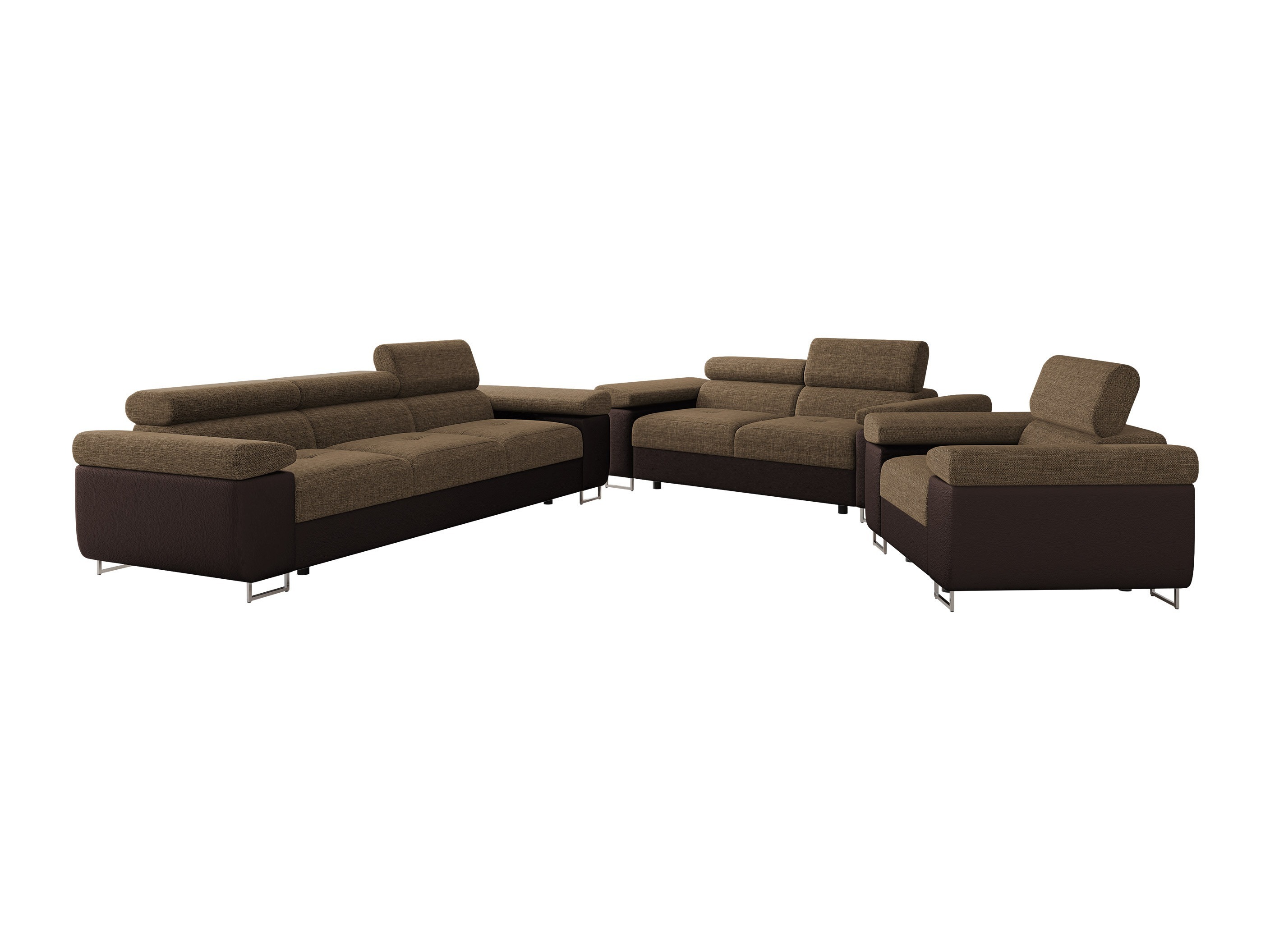 Set mobilier tapițat Comfivo Vinetum (Soft 066 + Lux 03)
