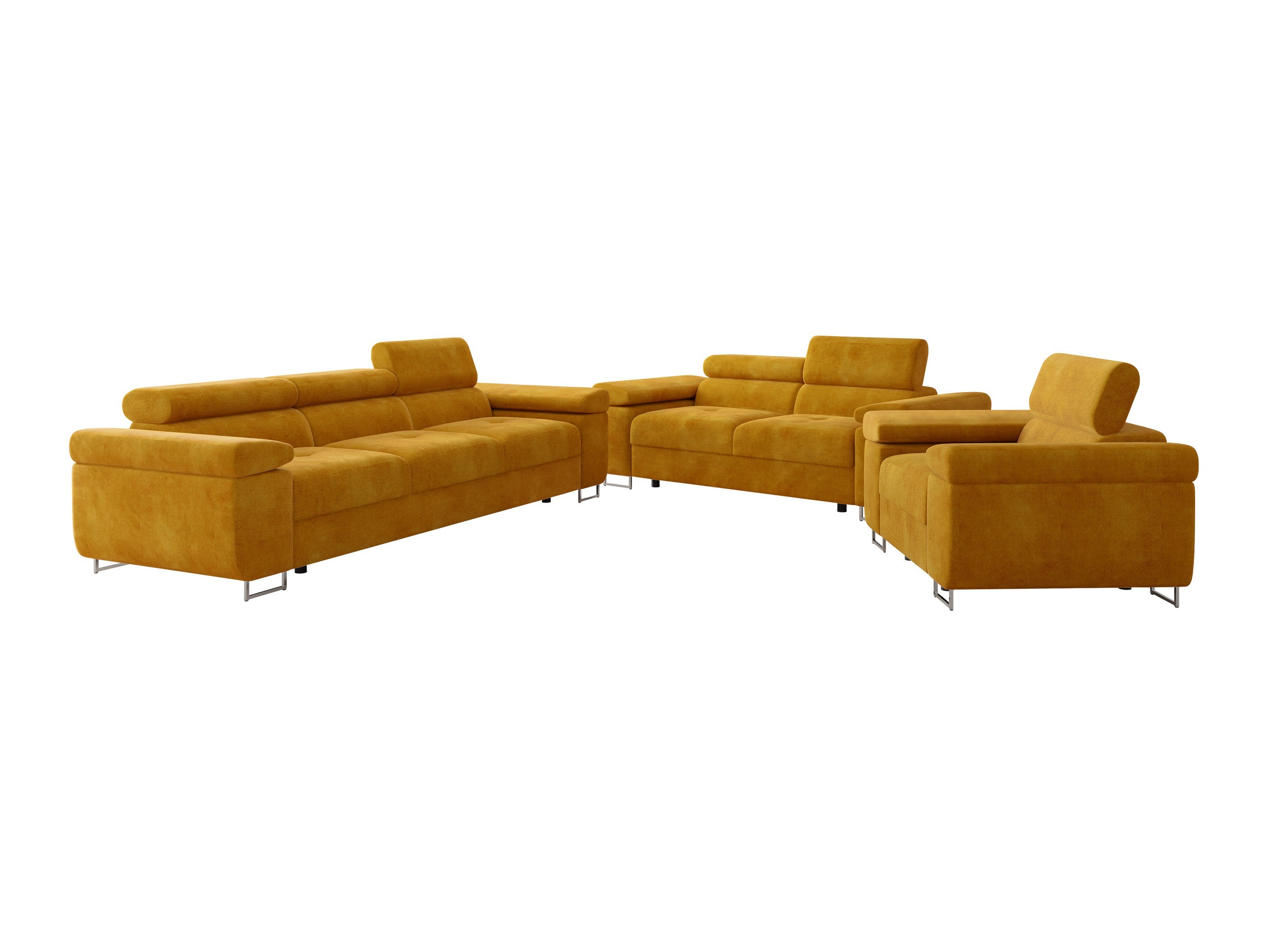 Set mobilier tapițat Comfivo Vinetum (Wave 05)