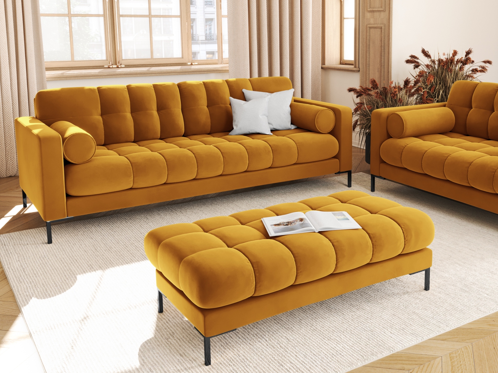 Canapea Calelbe 111 (Bluvel 68)