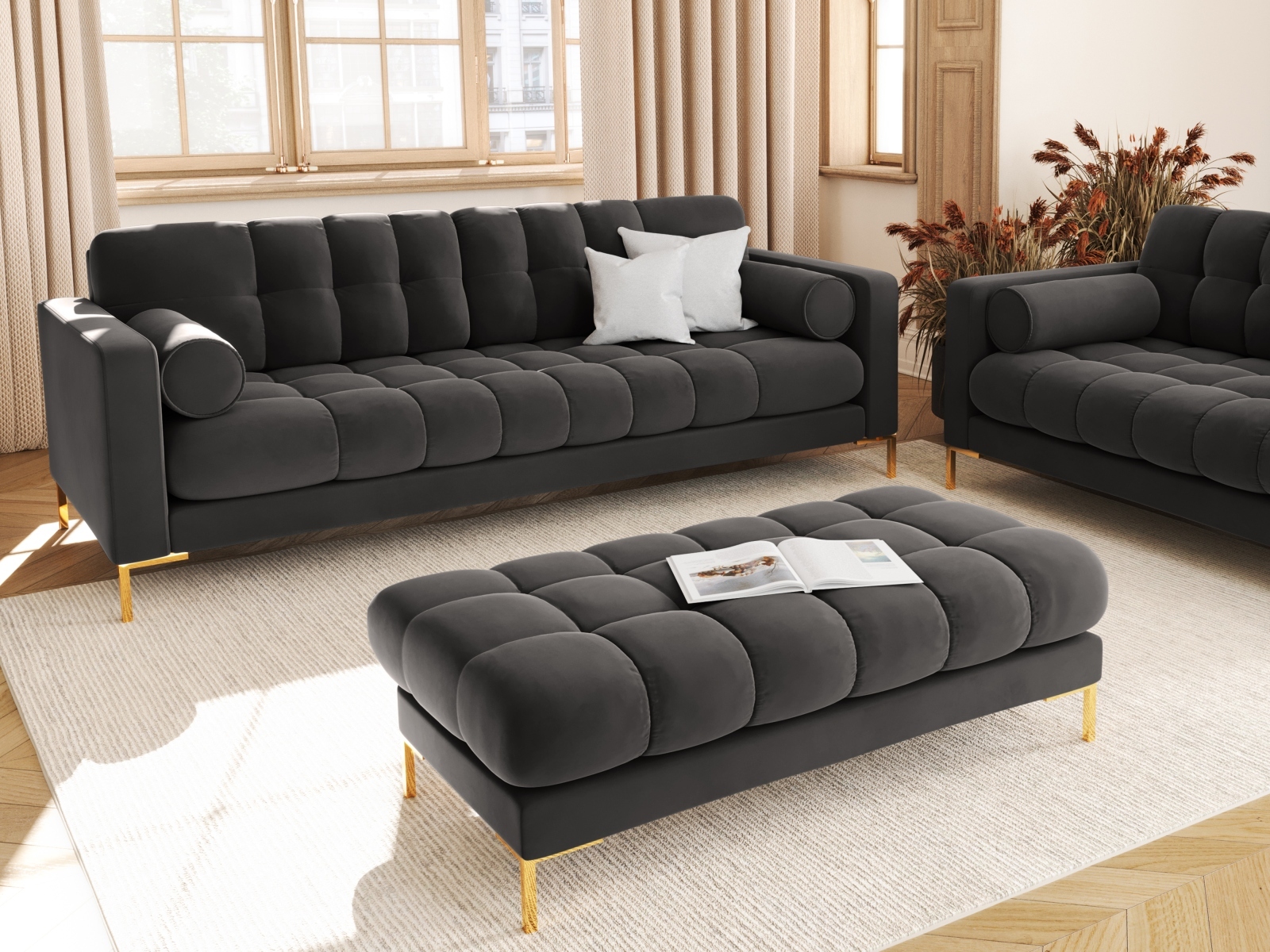 Canapea Calelbe 111 (Bluvel 18)