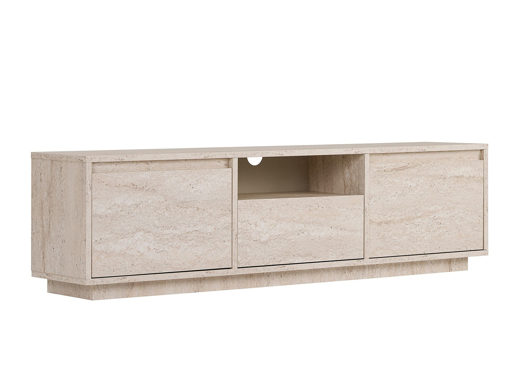 Comodă TV Novato 167 (Deschis Travertine)