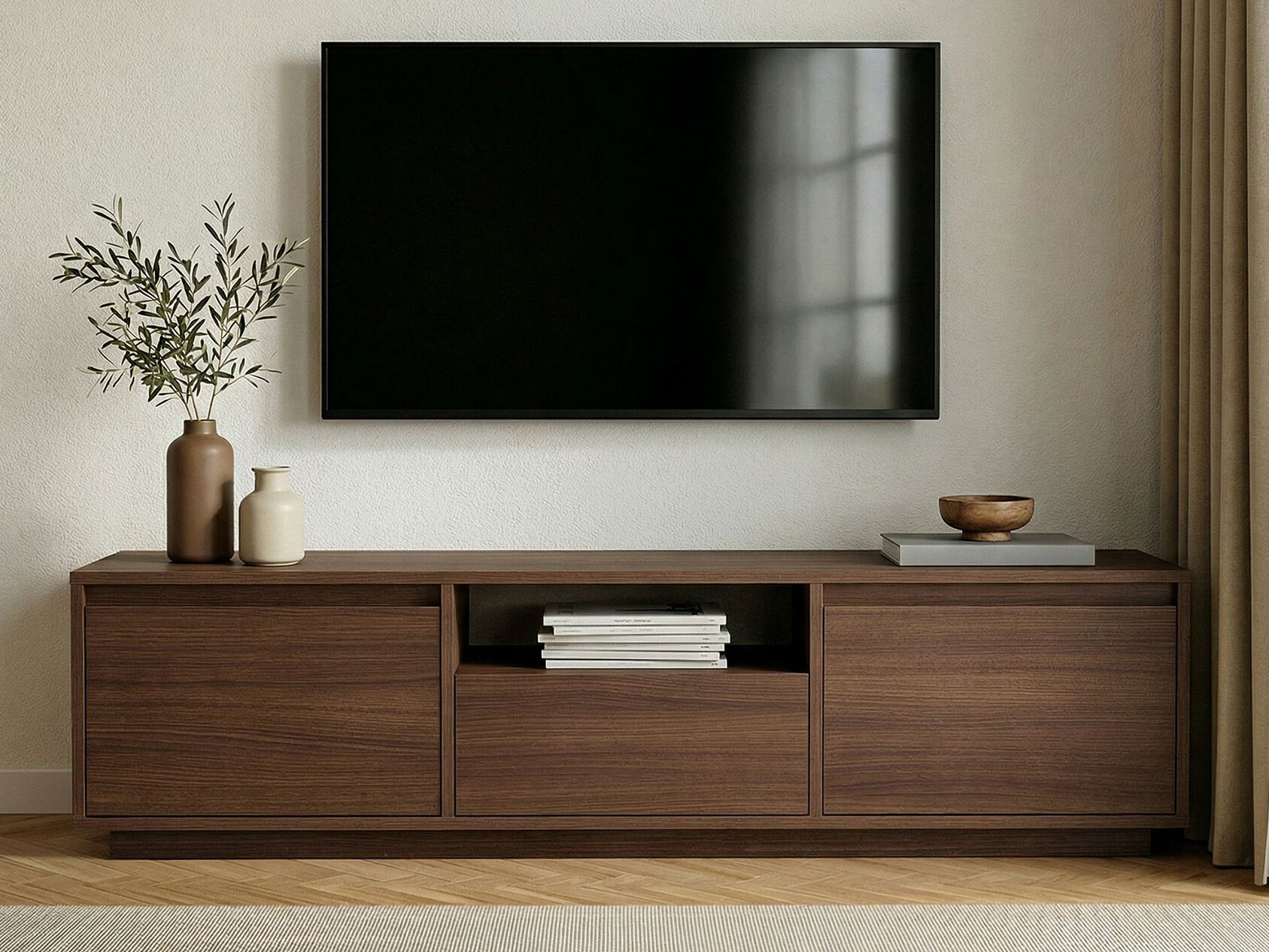Comodă TV Novato 167 (Nuc)