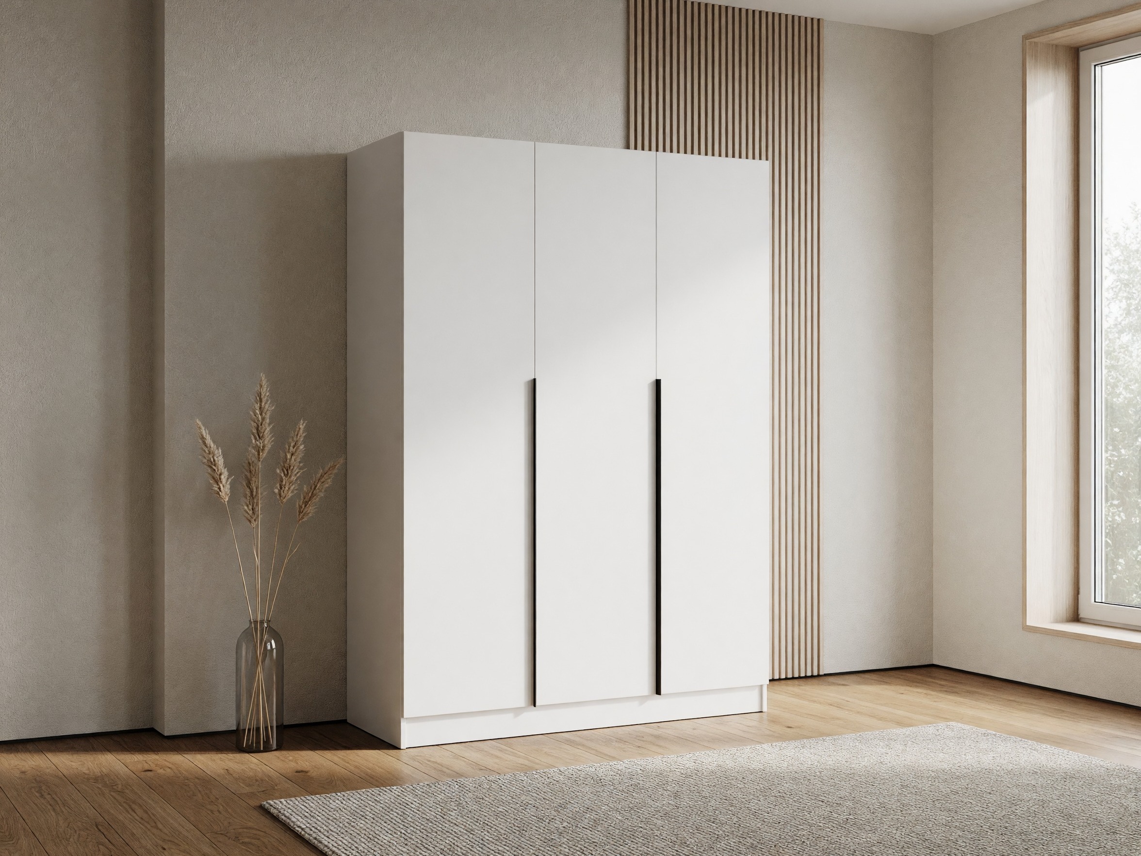 Dulap Mandeville 369 (Alb + Negru)