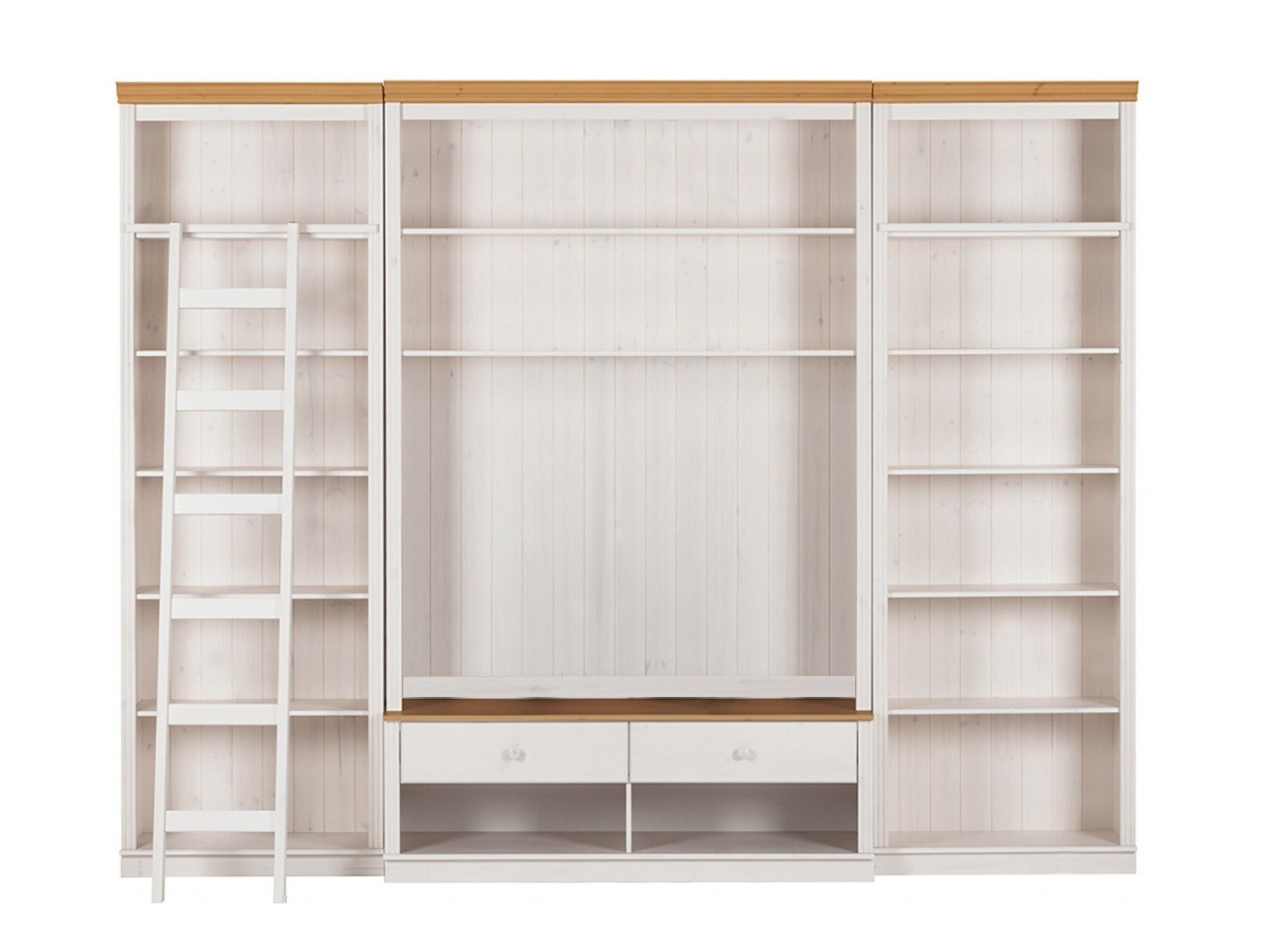 Set de living Saltoro 108 (Alb + Stejar Honey)