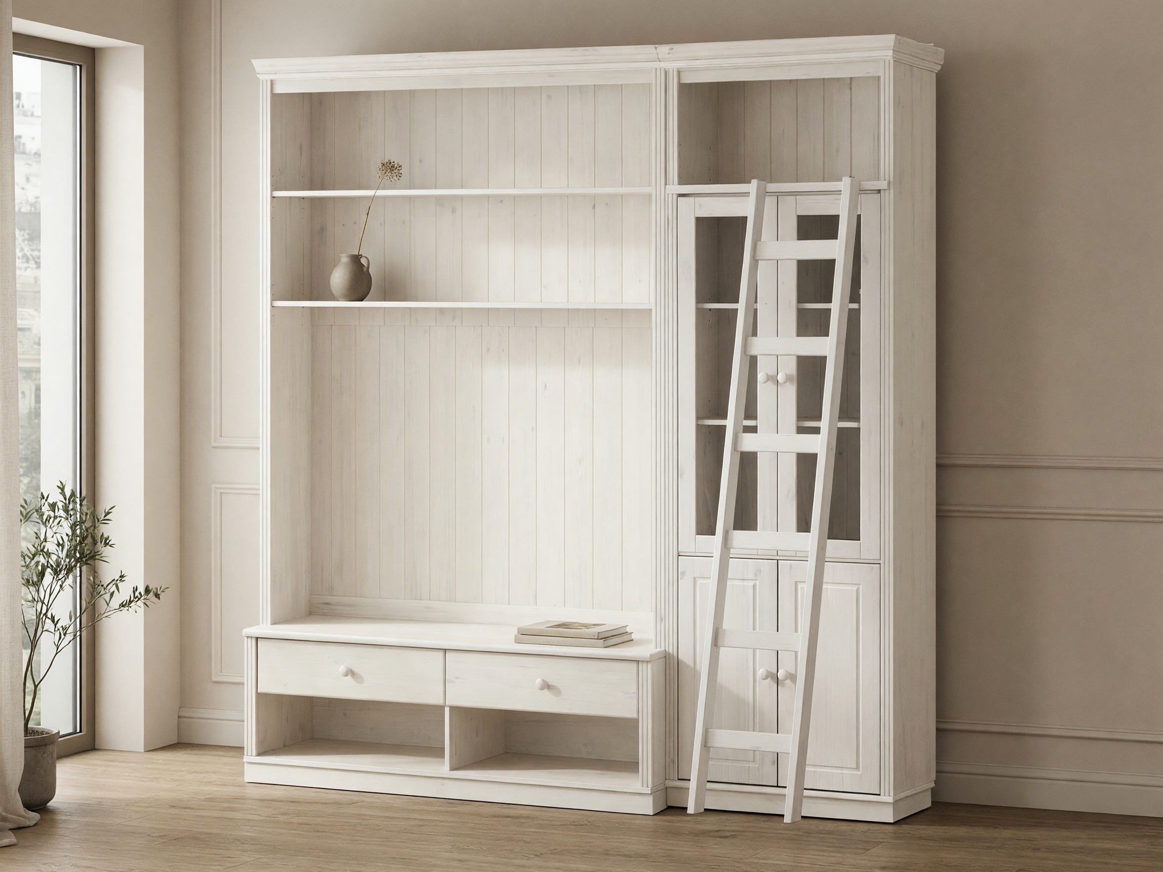 Set de living Saltoro 125 (Alb)
