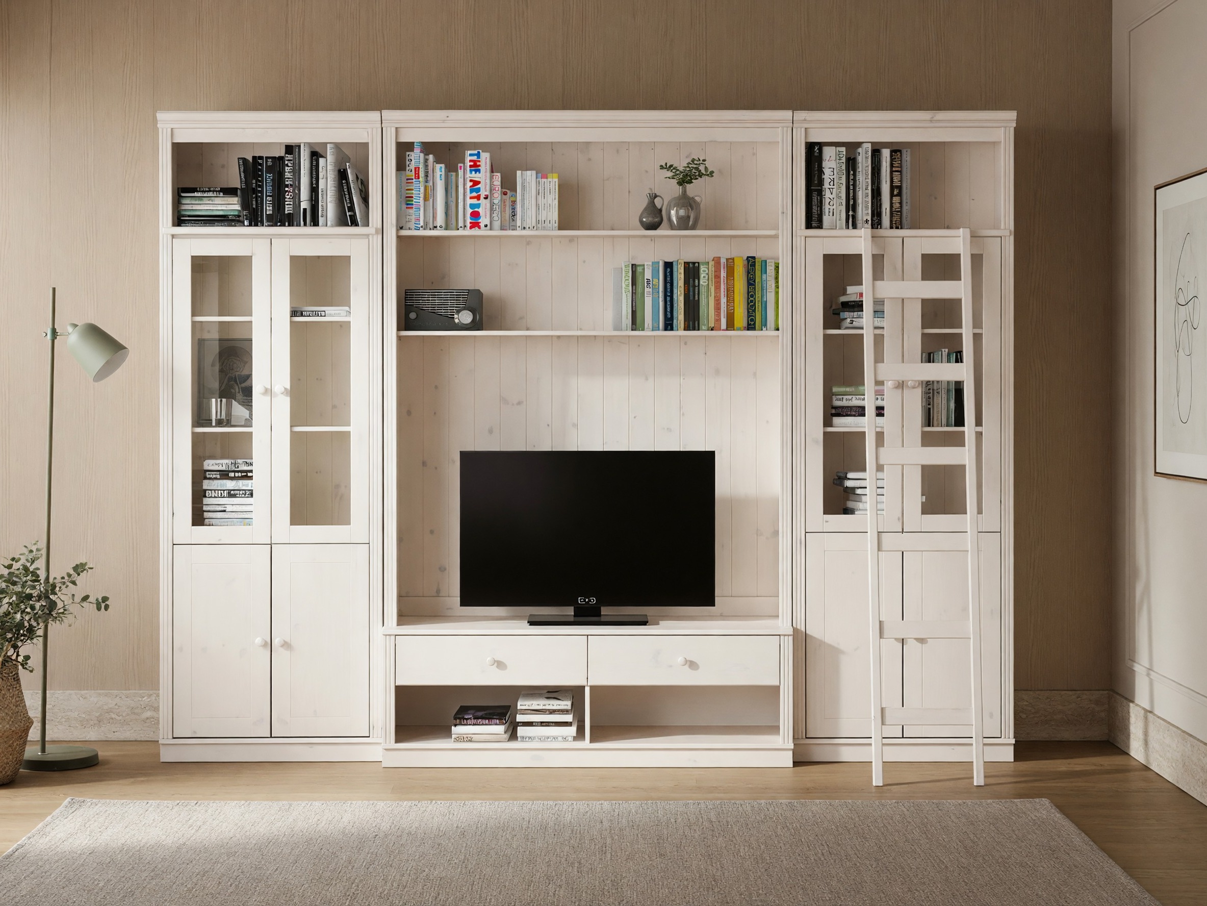Set de living Saltoro 128 (Alb)