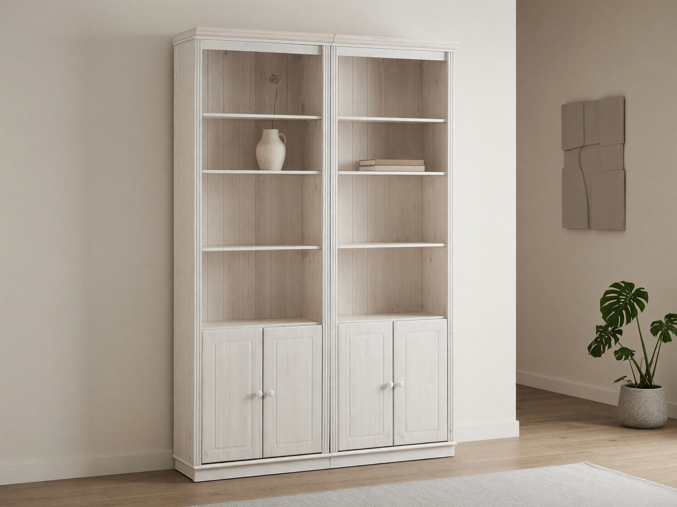 Set de rafturi Saltoro 115 (Alb)