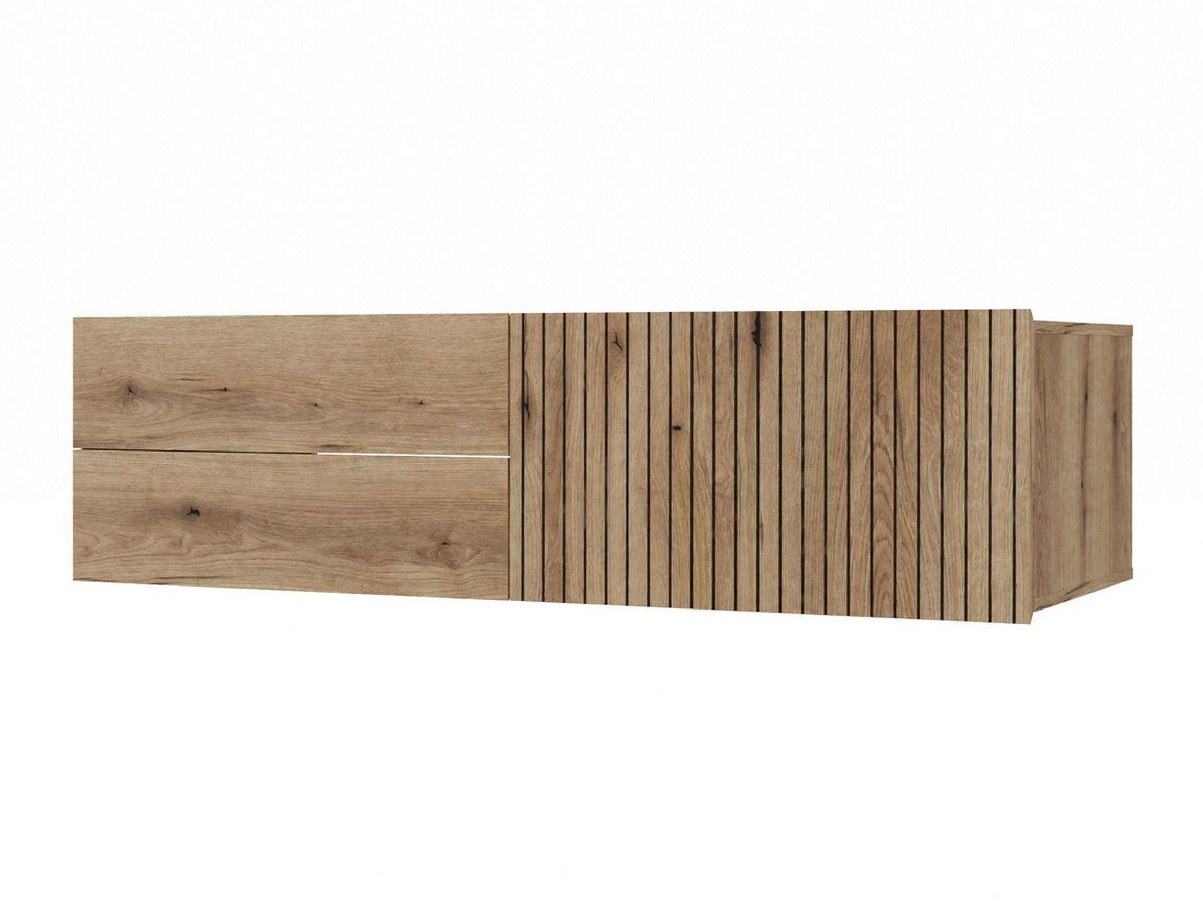 Cabinet atârnat pentru baie Mandeville 363 (Stejar)