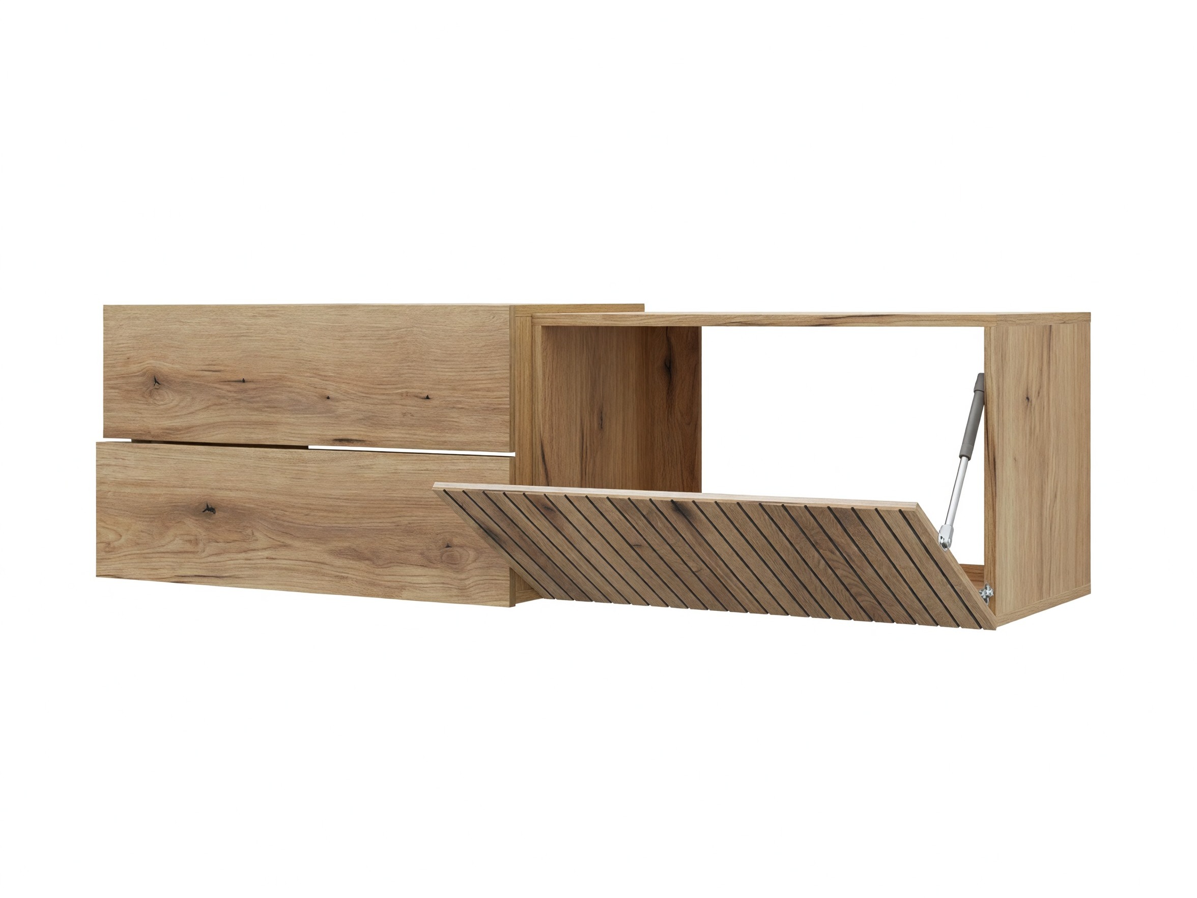 Cabinet atârnat pentru baie Mandeville 363 (Stejar)