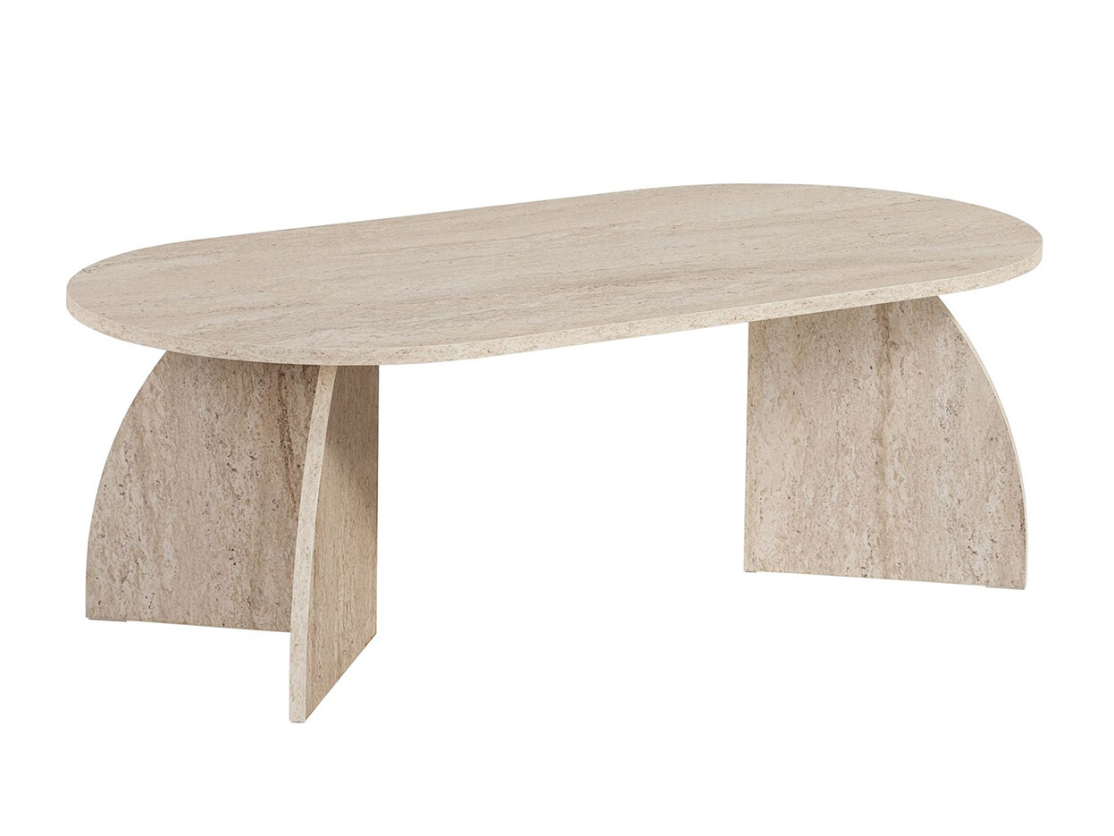 Măsuță de cafea Novato 168 (Deschis Travertine)