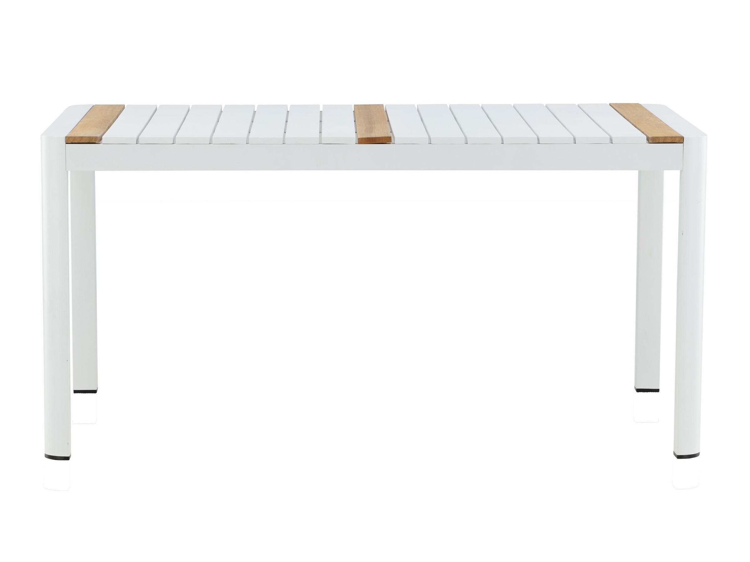 Mese și scaune Dallas 5318 (Alb + Teak)