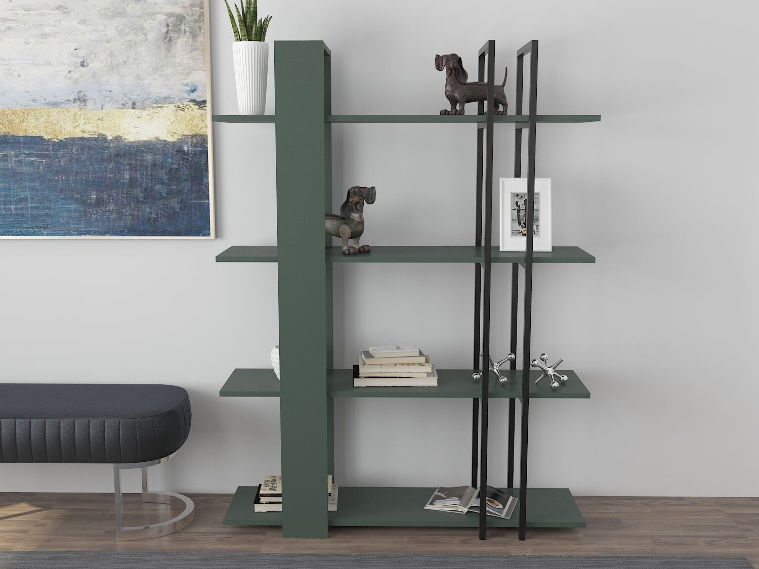 Raft Kailua 2763 (Negru + Verde)