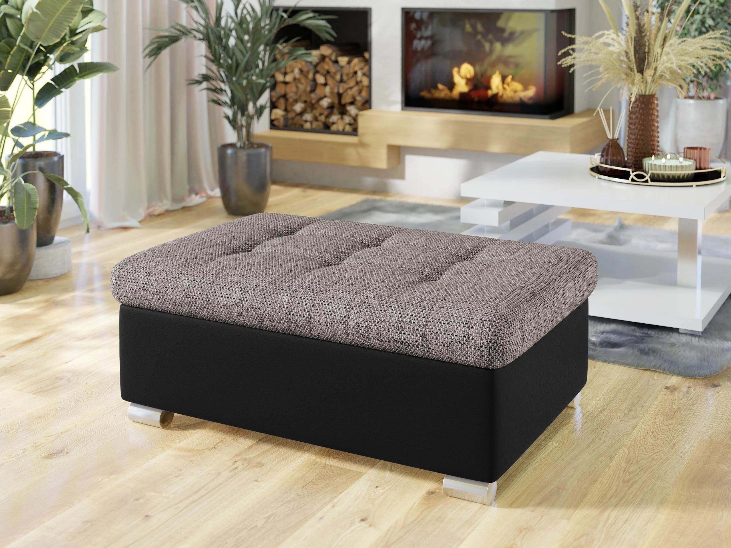 Bancă tapițată Comfivo Gemma I (Soft 011 + Lawa 05)