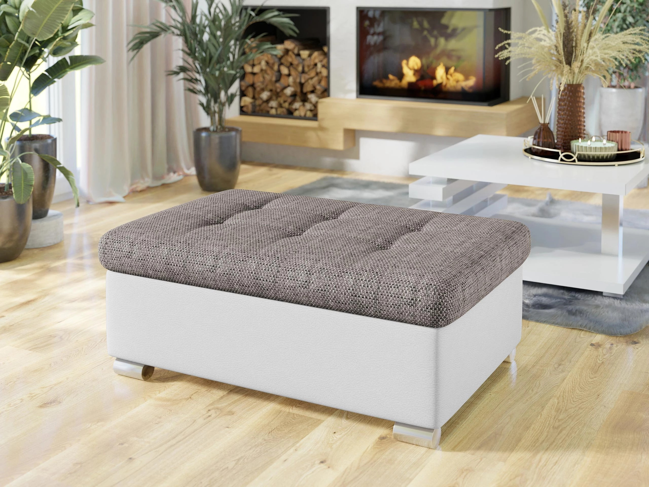 Bancă tapițată Comfivo Gemma I (Soft 017 + Lawa 05)