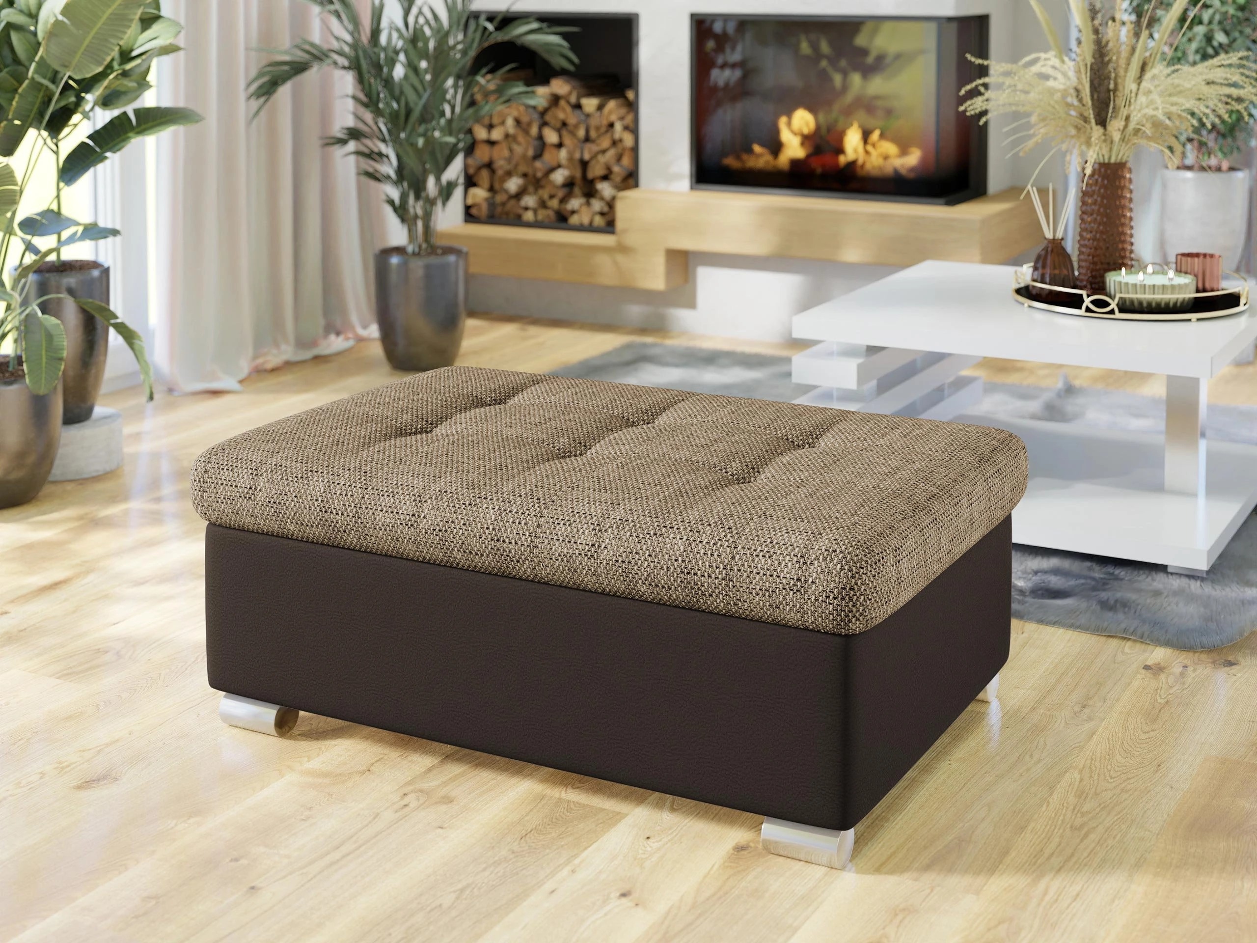 Bancă tapițată Comfivo Gemma I (Soft 066 + Lawa 02)