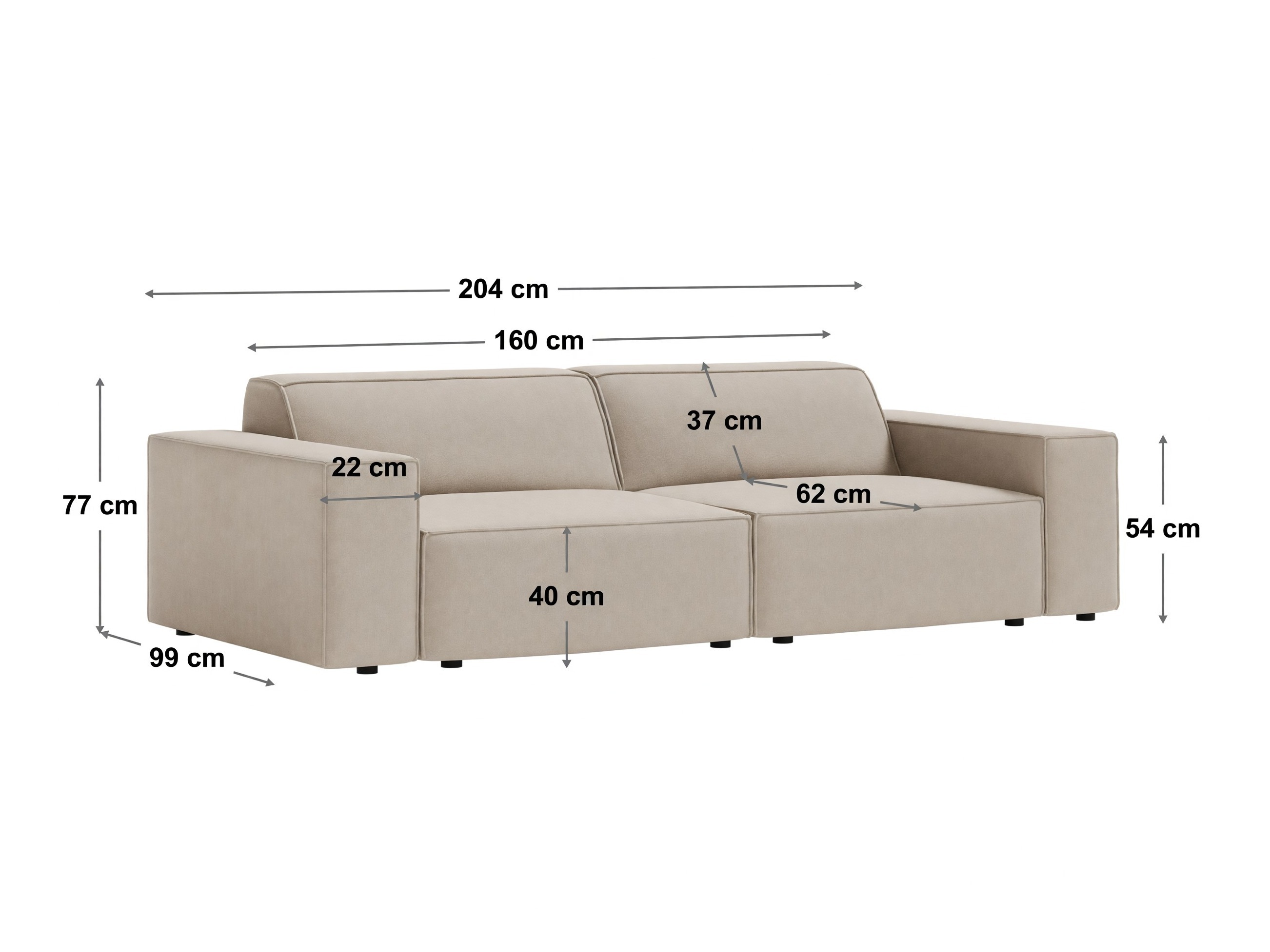Canapea modulară Lomcalu 132 (Liberty 09)