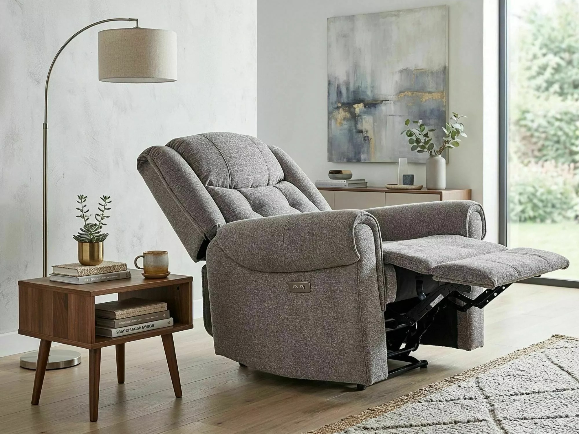 Fotoliu recliner Detroit 966 (Raven 07)
