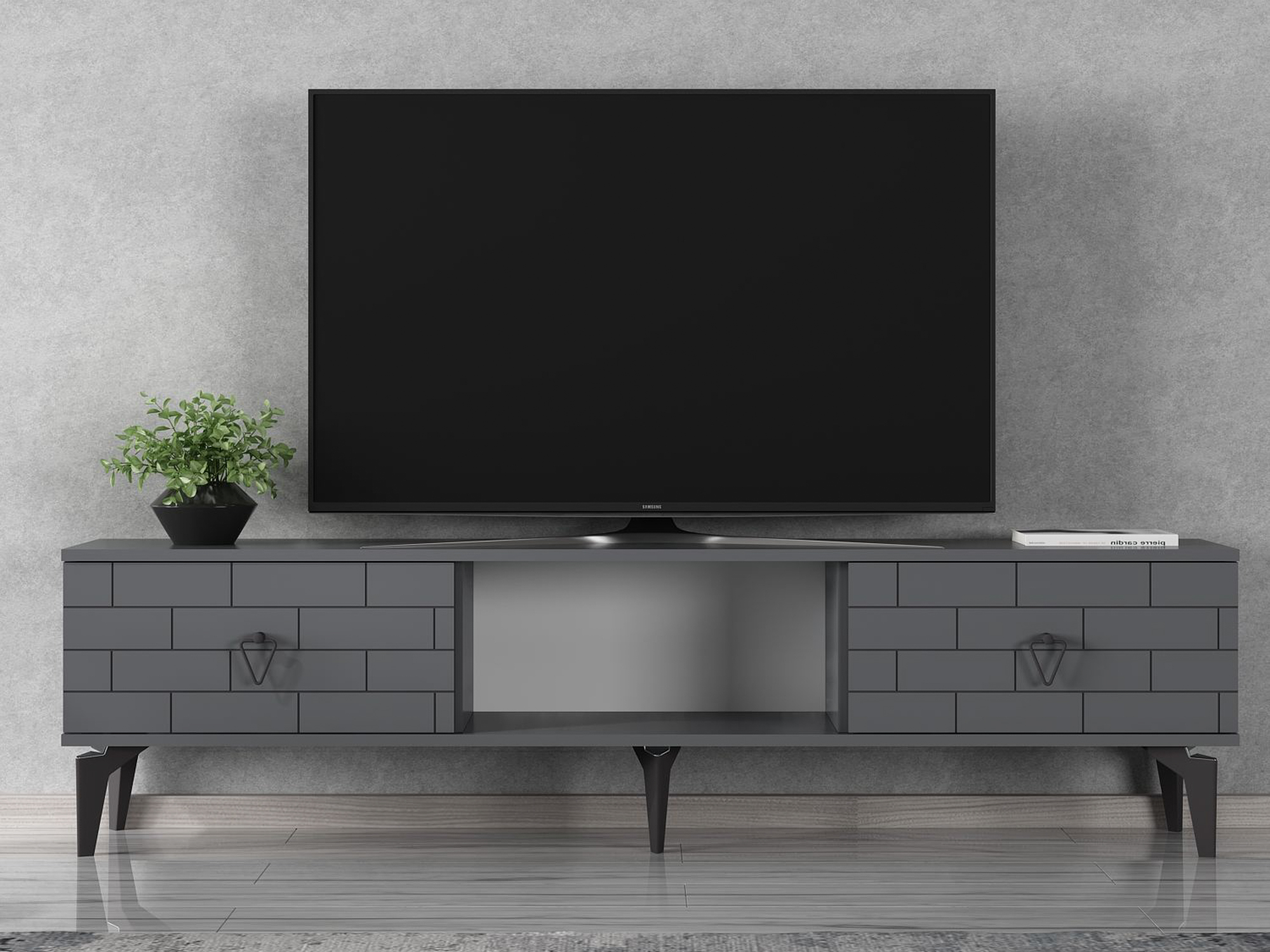 Comodă TV Kailua 2777 (Antracit)