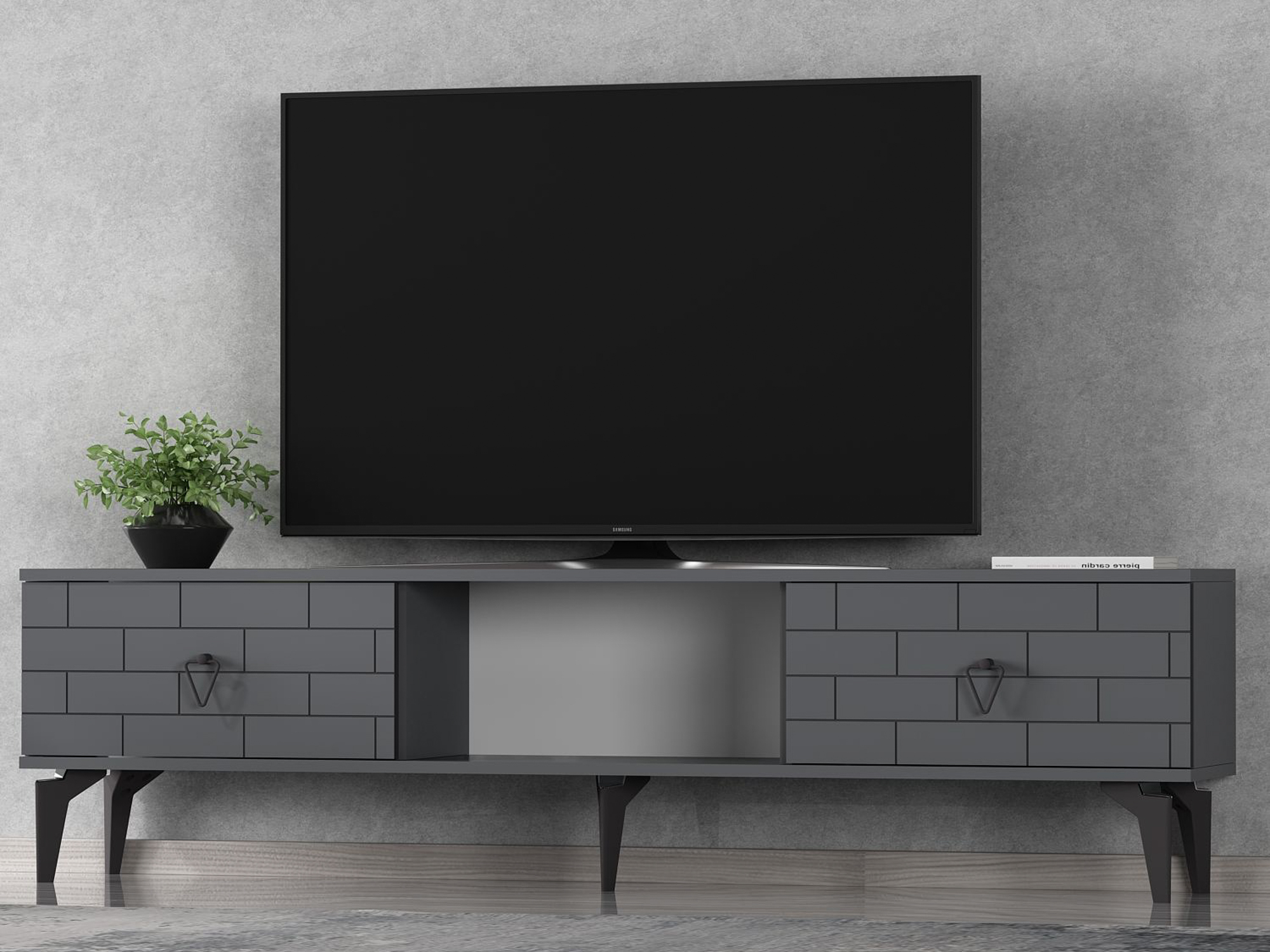 Comodă TV Kailua 2777 (Antracit)