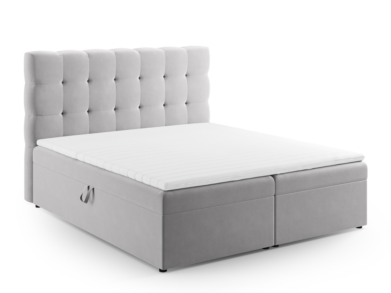 Pat boxspring Calelbe 121 (Bluvel 03)